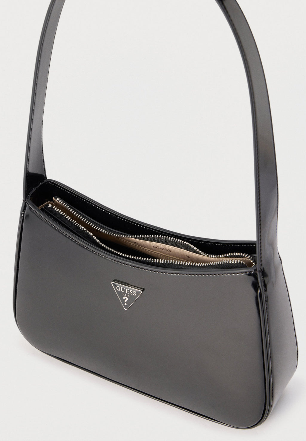 ARNELA ZIP SHOULDER  - Handbag - black