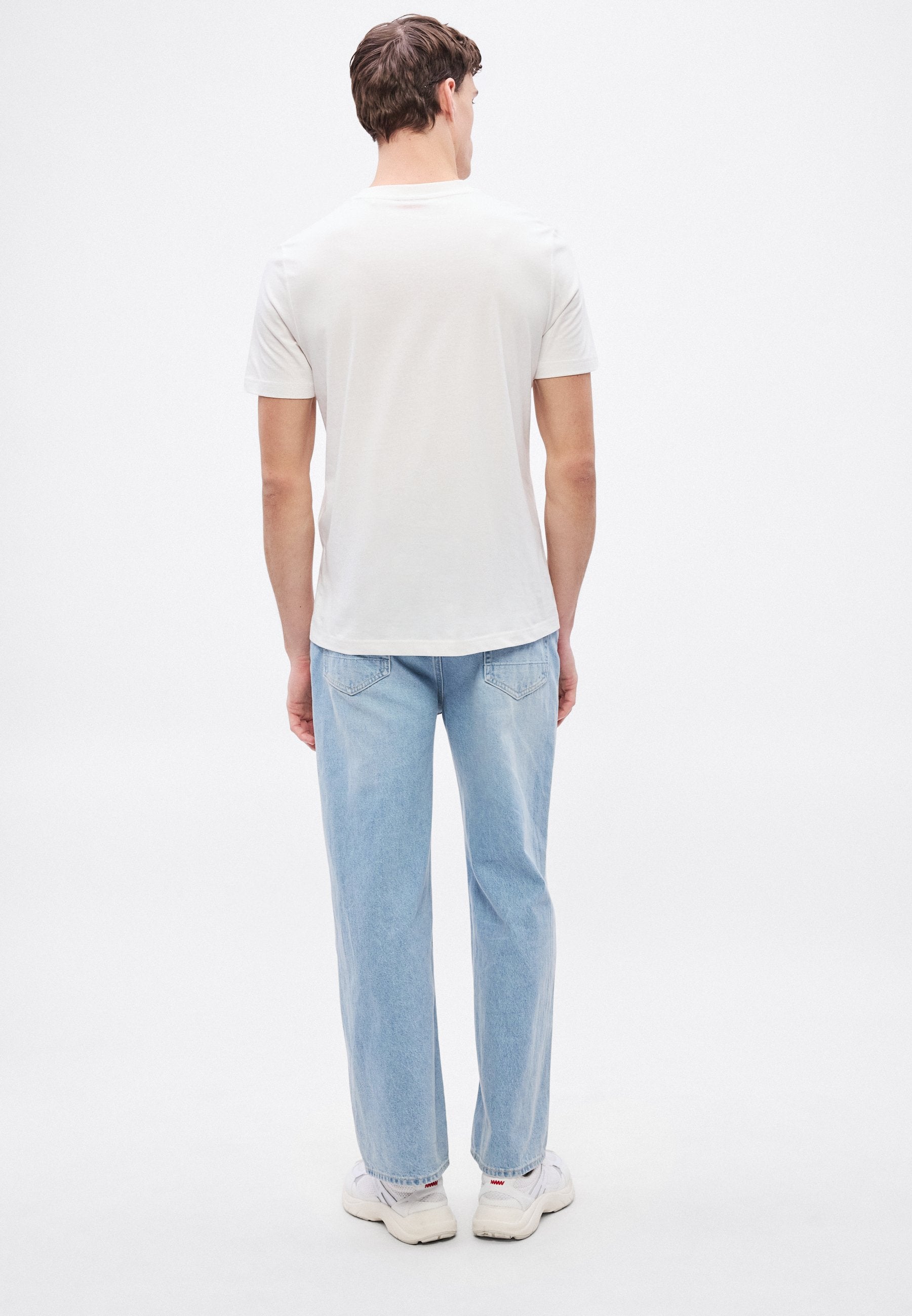 DANOTIE - Basic T-shirt - natural
