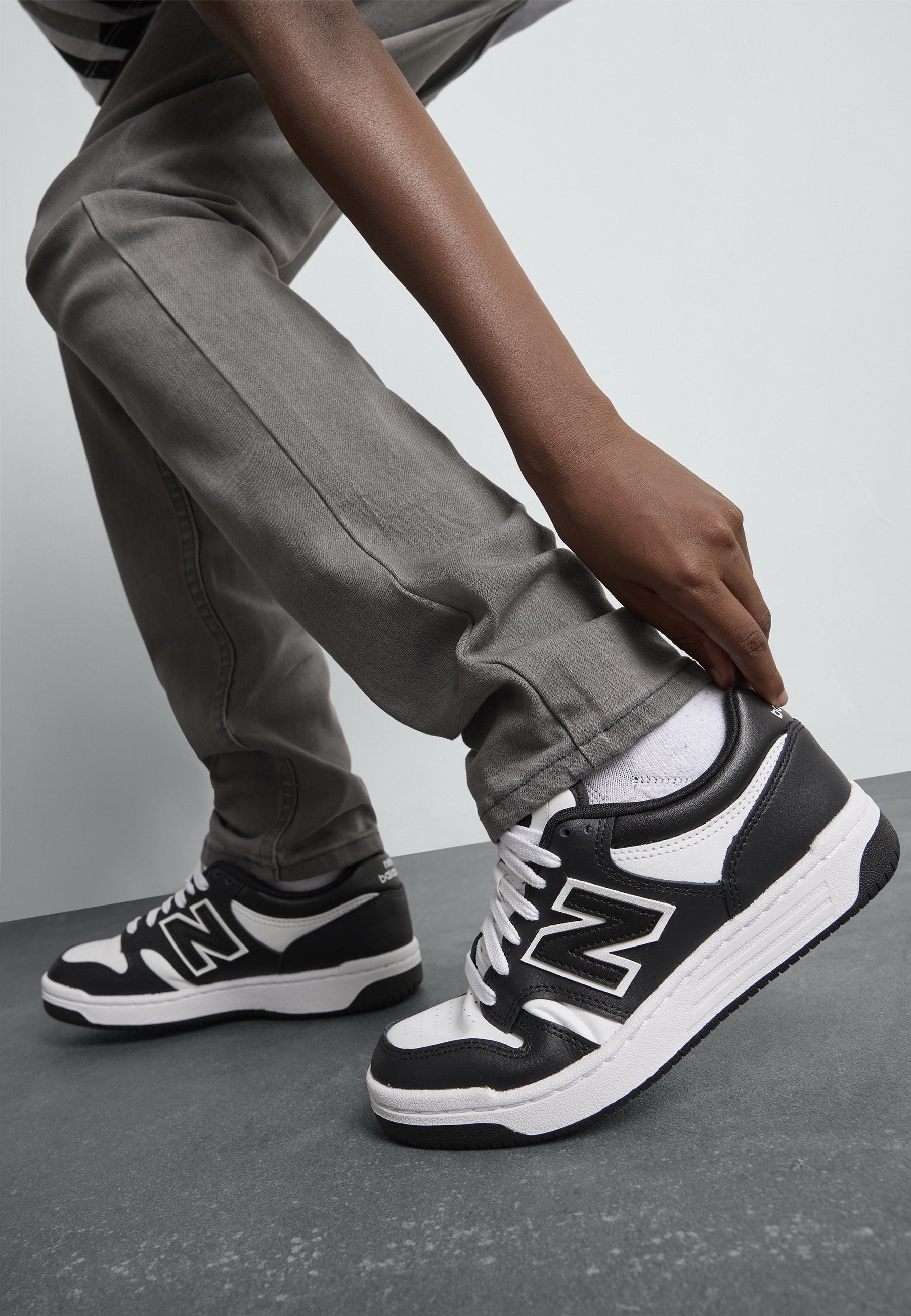 480 UNISEX - Trainers - black/white