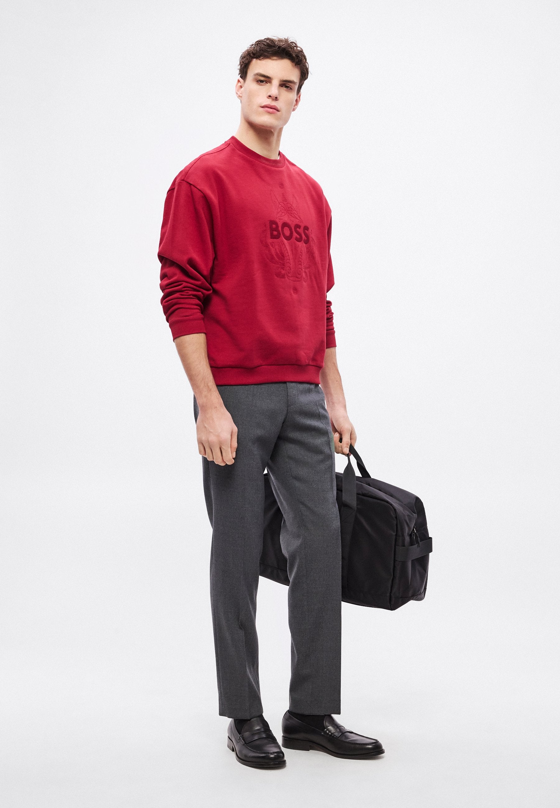 HONG - Sweatshirt - medium red