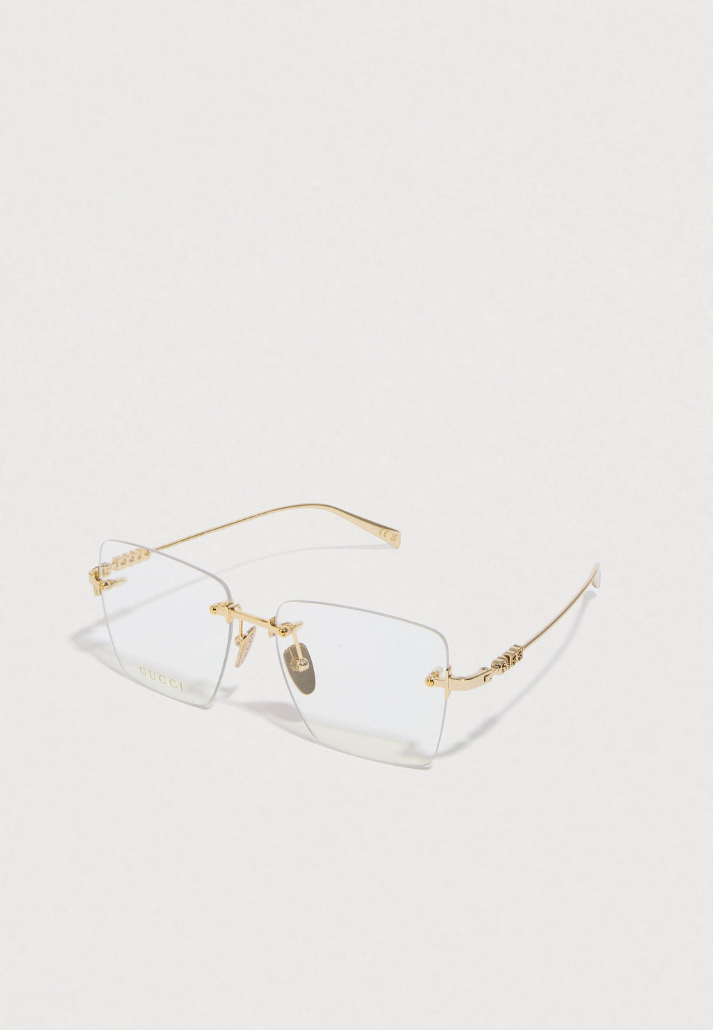 Blue light glasses - gold-coloured