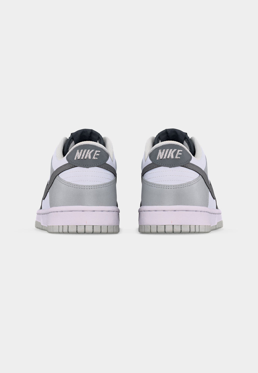DUNK UNISEX - Spor Ayakkabı - beyaz/füme gri/gri sis
