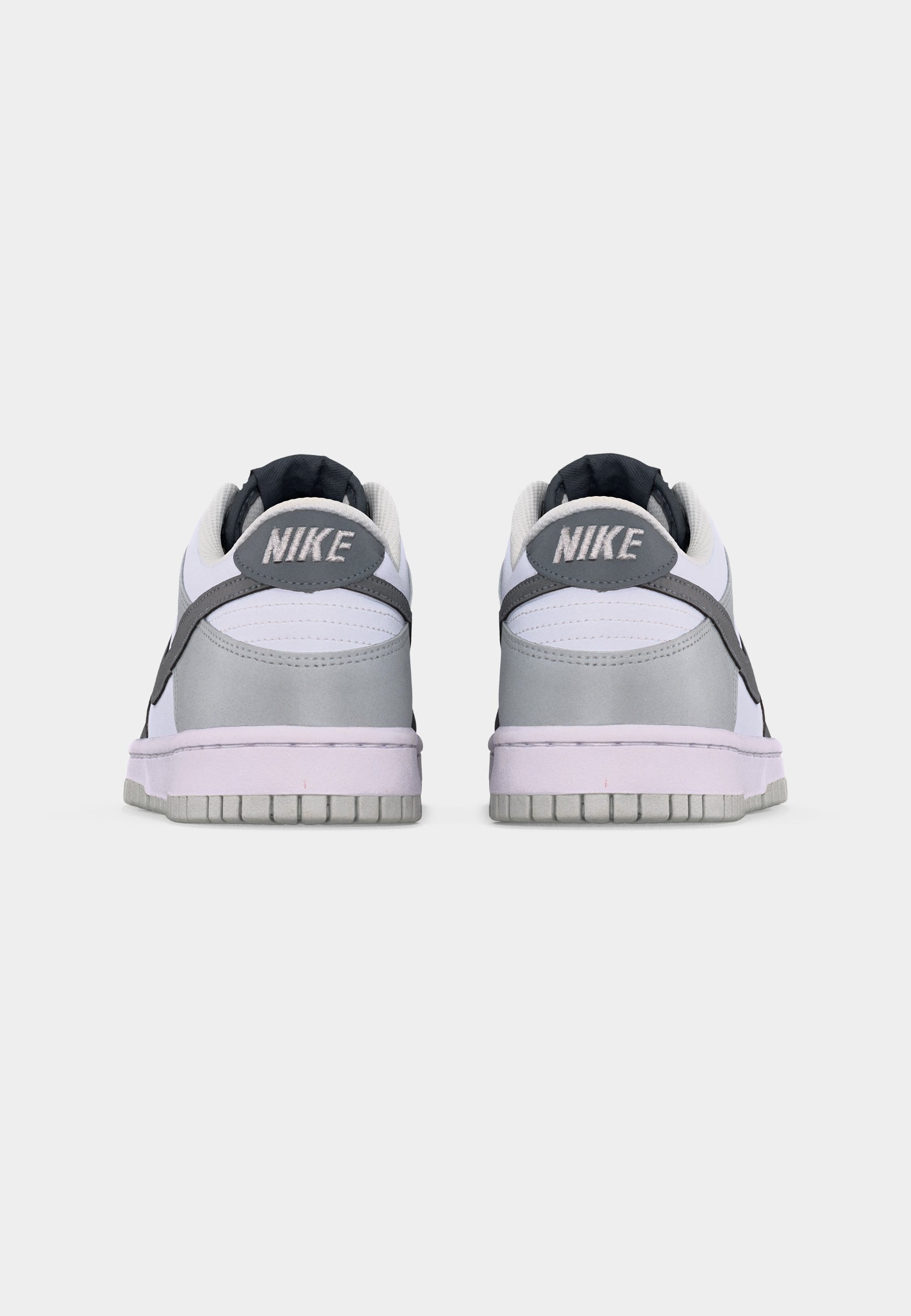 DUNK UNISEX - Spor Ayakkabı - beyaz/füme gri/gri sis