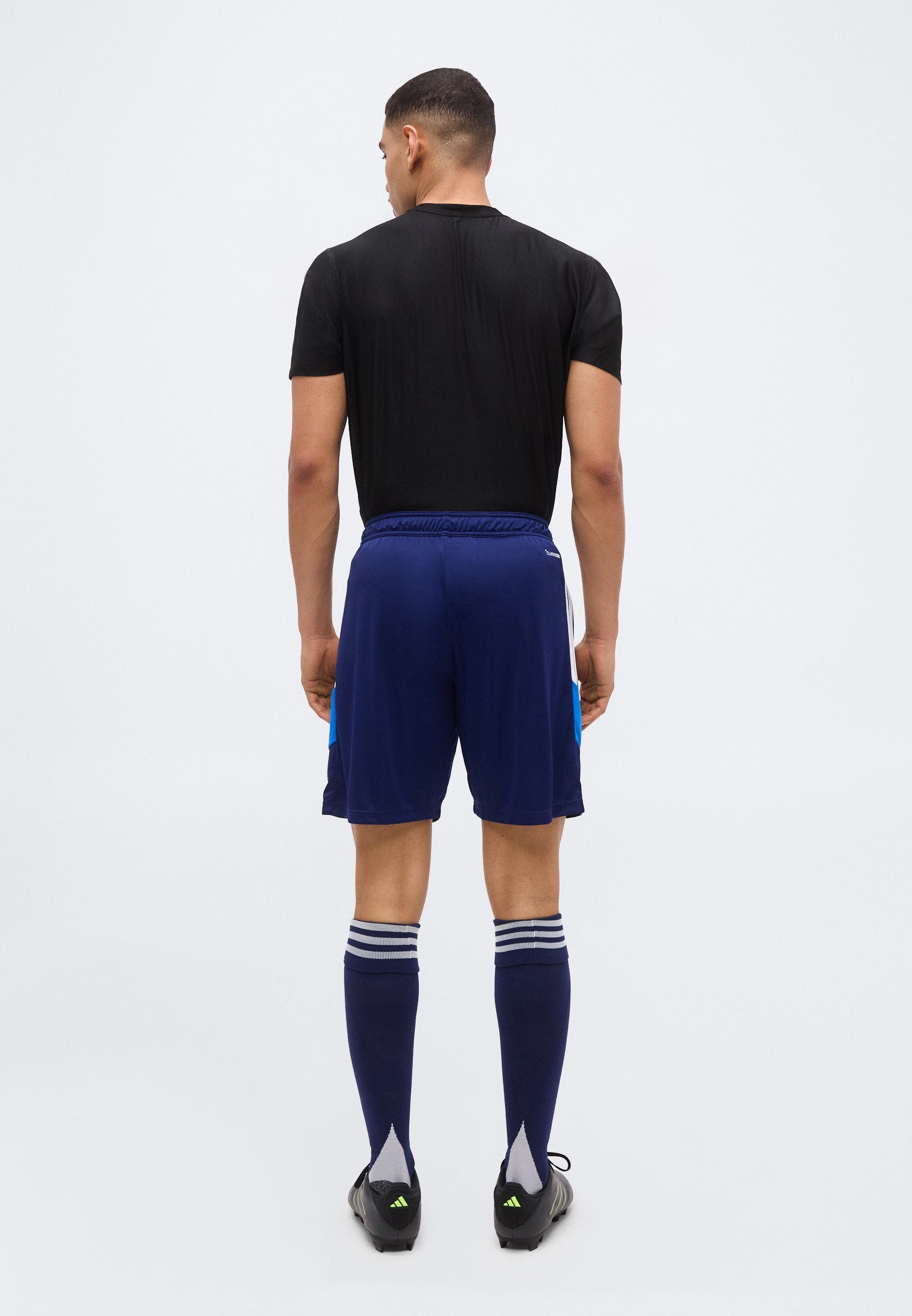 TIRO 26 ESSENTIALS SHORTS - Sports shorts - dark blue/bright royal/white