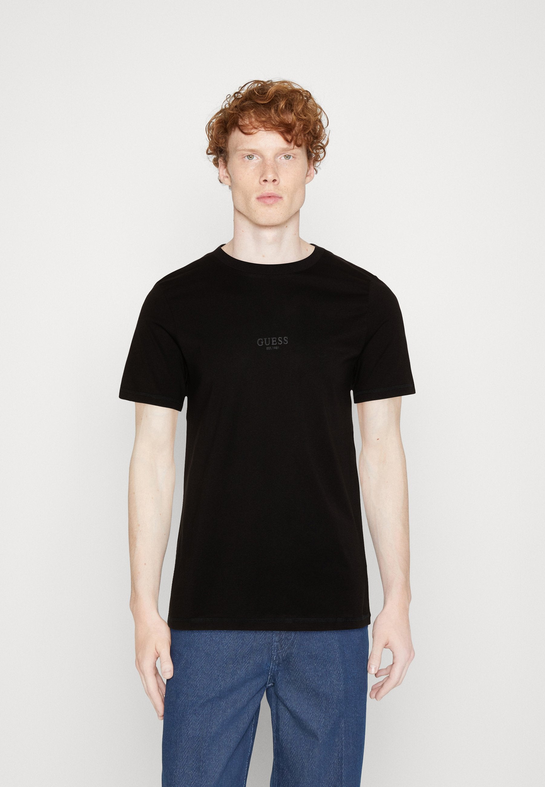AIDY CN SS TEE - Basic T-shirt - jet black