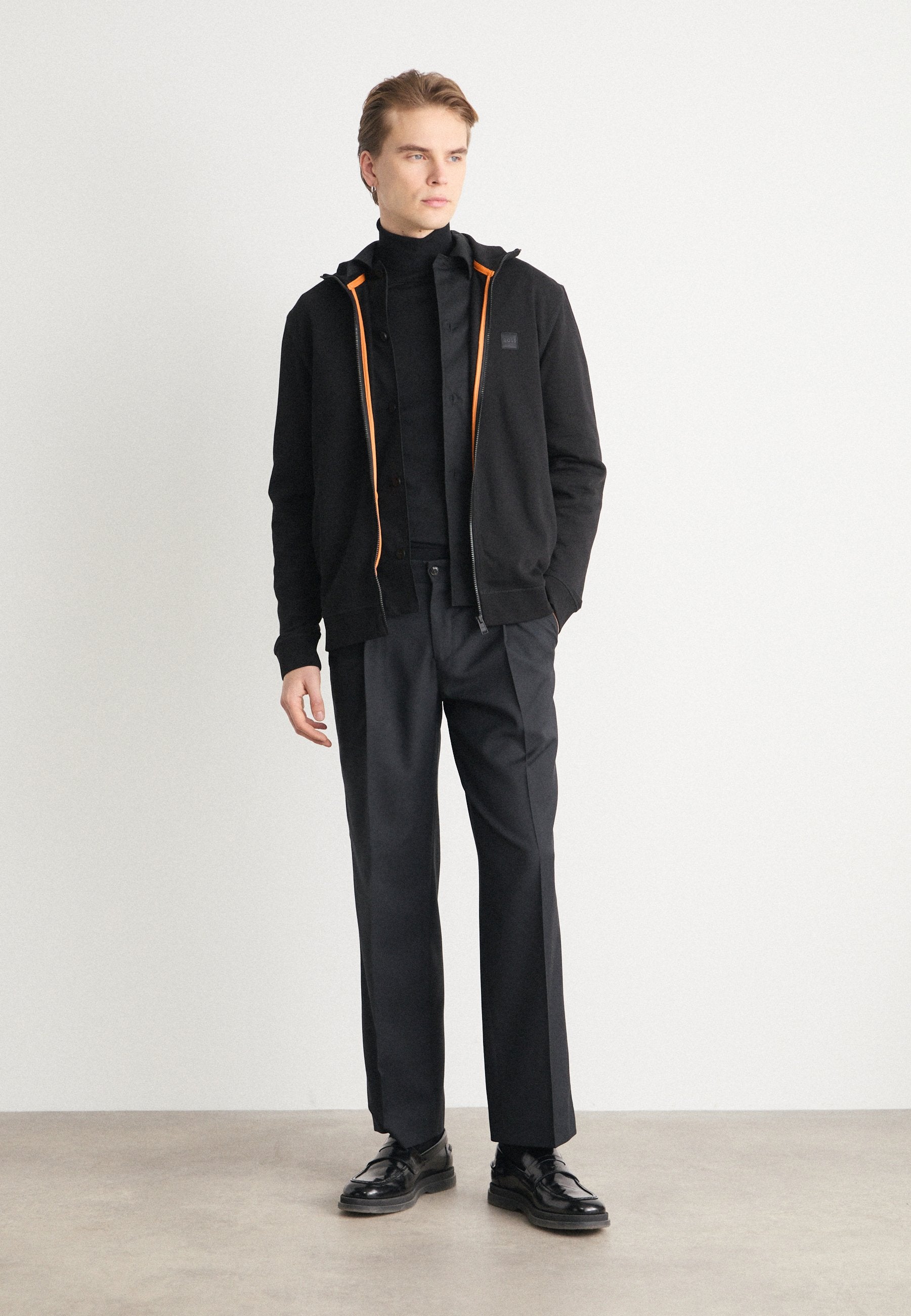ZESTART - Zip-up sweatshirt - black
