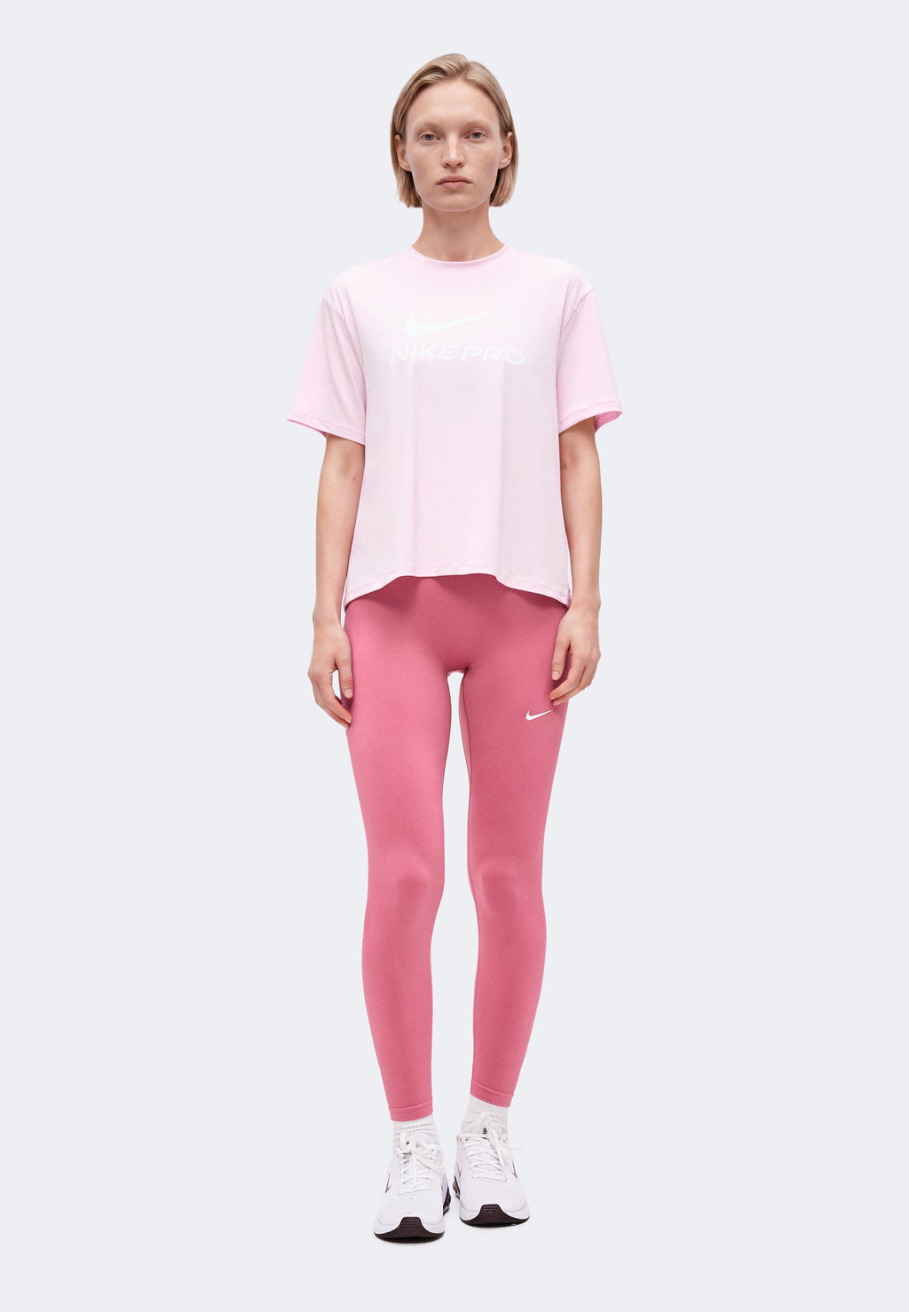 365 LOOSE - Sports T-shirt - pink foam/white