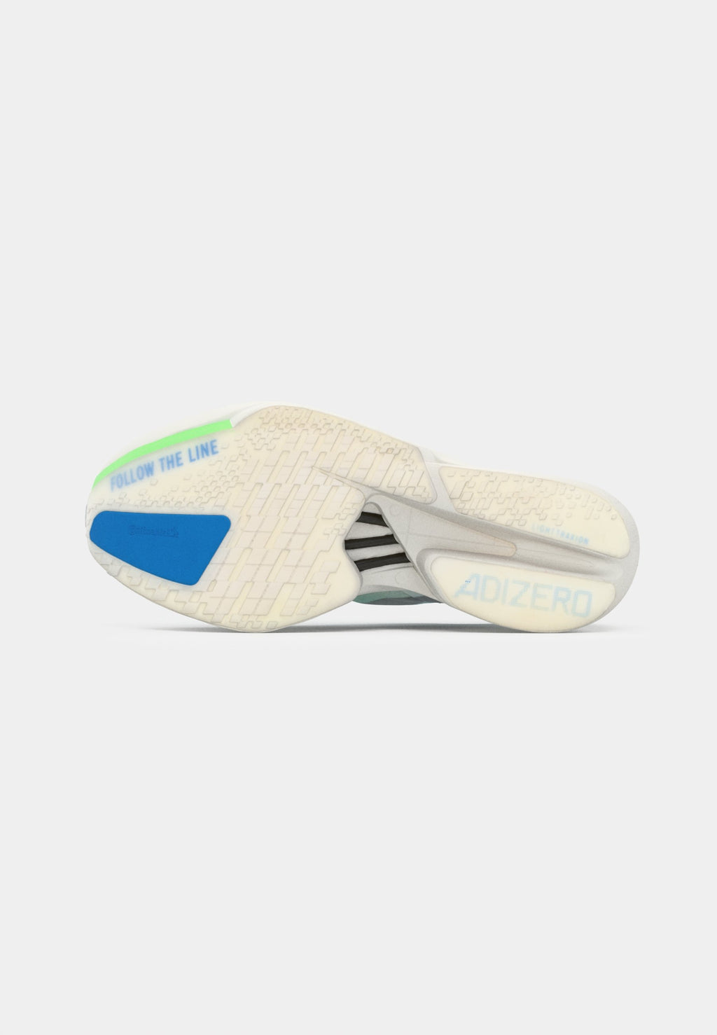 ADIZERO ADIOS PRO 4 - Road running shoes - hi res aqua/iron metallic/grey one