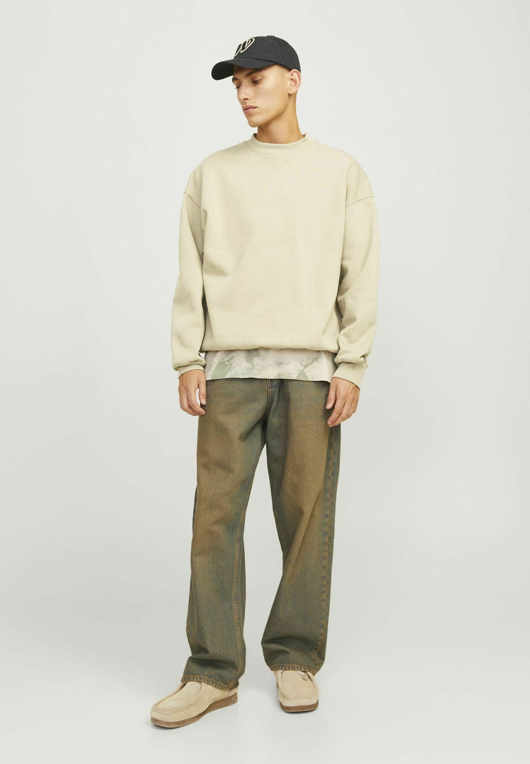 UNI - Sweat-shirt - sauge argentée