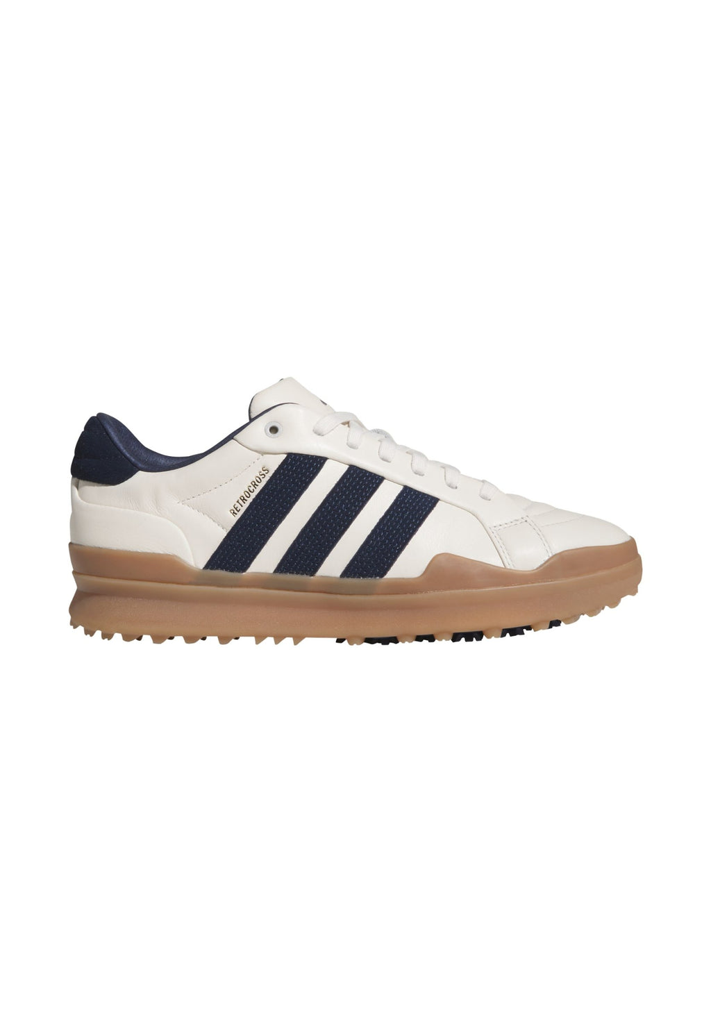 RETROCROSS GRIPMORE - Golf shoes (without spikes) - cwhite/conavy/gum