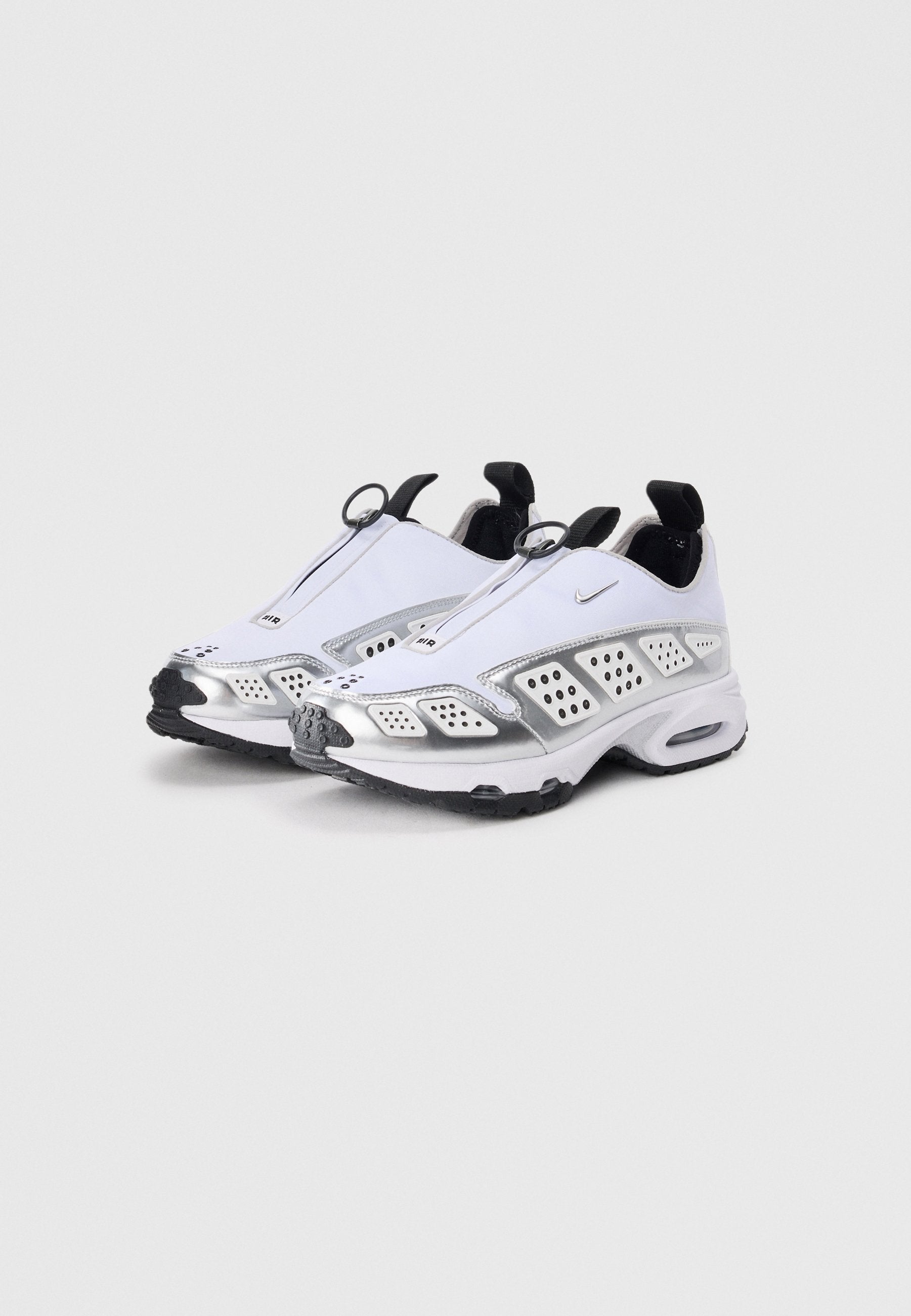 AIR MAX - Trainers - white/silver-coloured/black