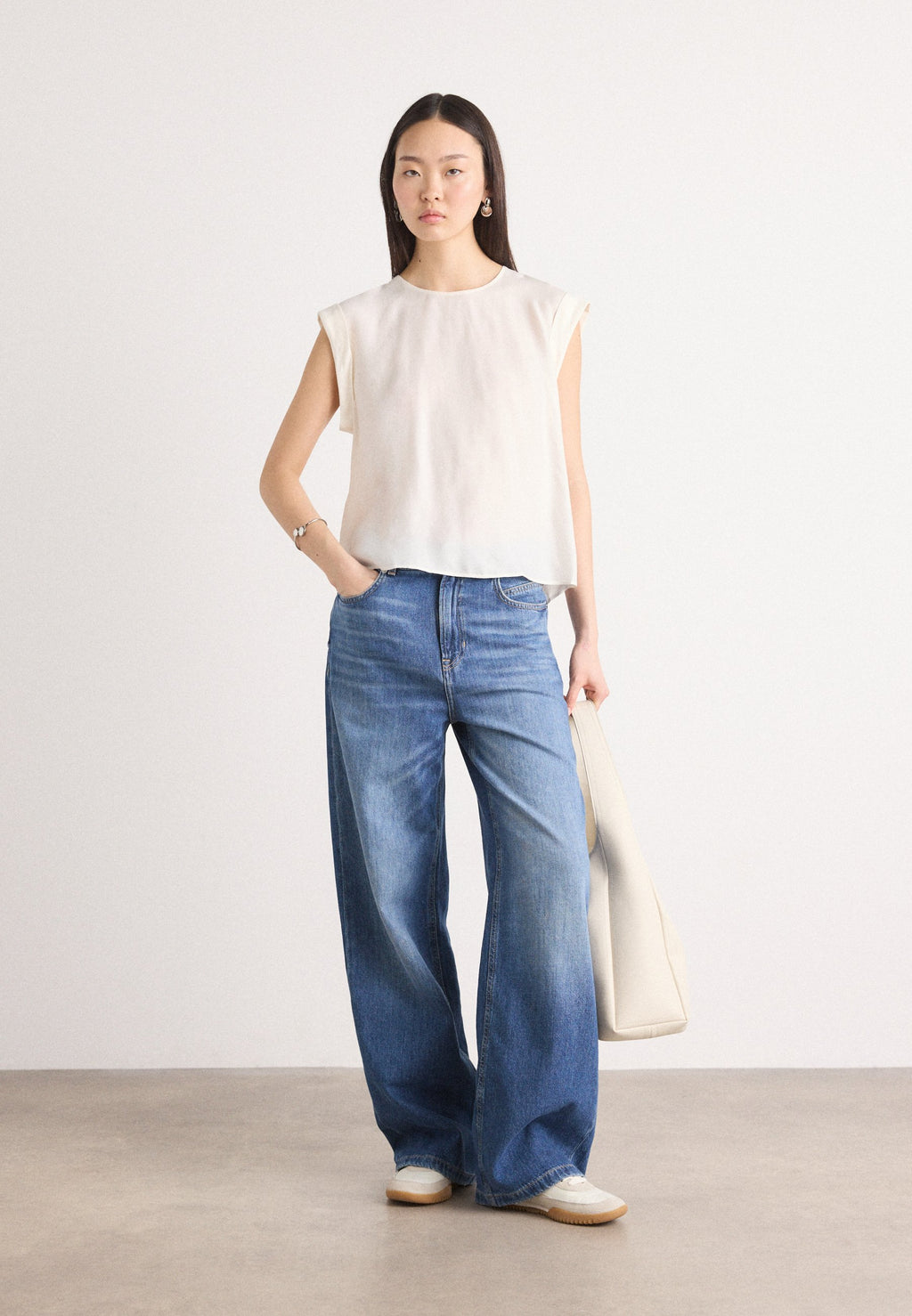 IRNETTE - Blouse - open white