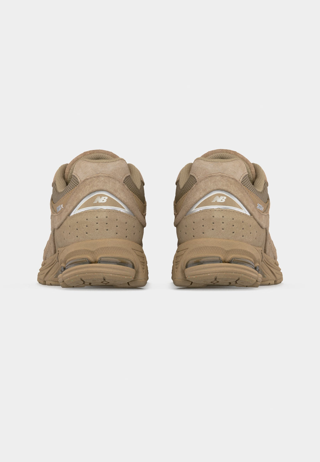 U2002 UNISEX - Trainers - stoneware/silver-coloured metallic