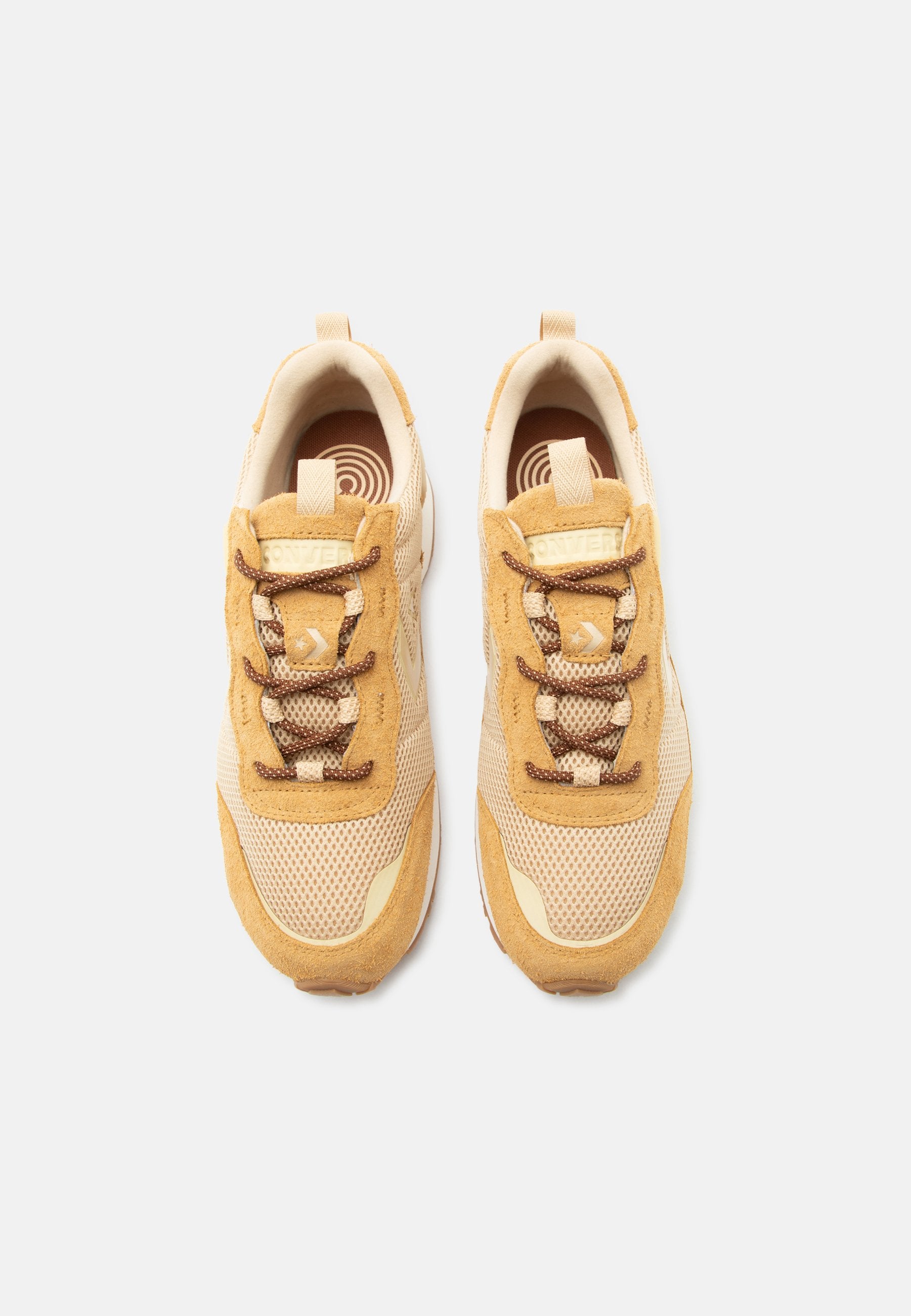 OMEGA TRAINER SE UNISEX - Baskets basses - honey stick/hay day/egret