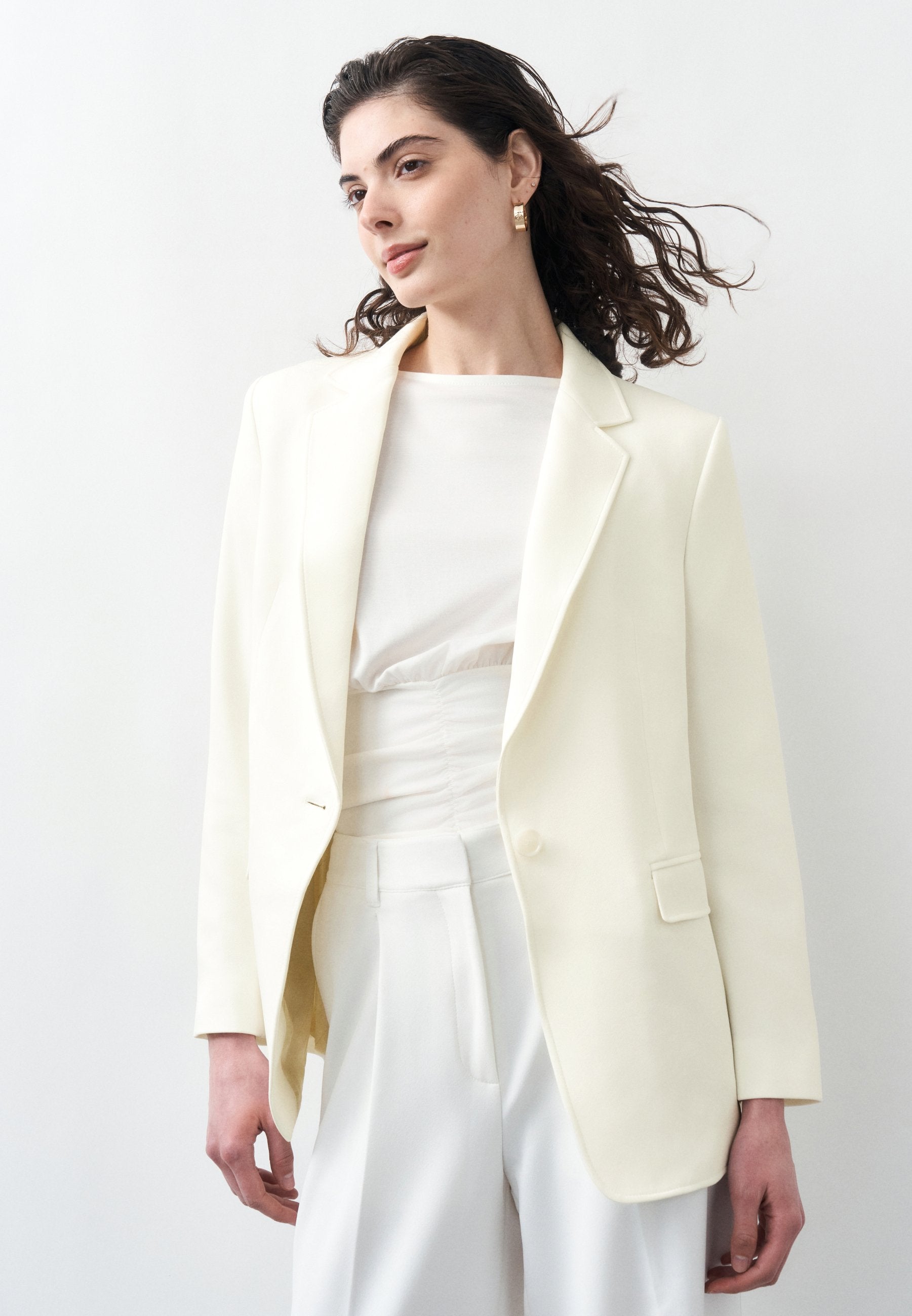 JABLA - Blazer - open white