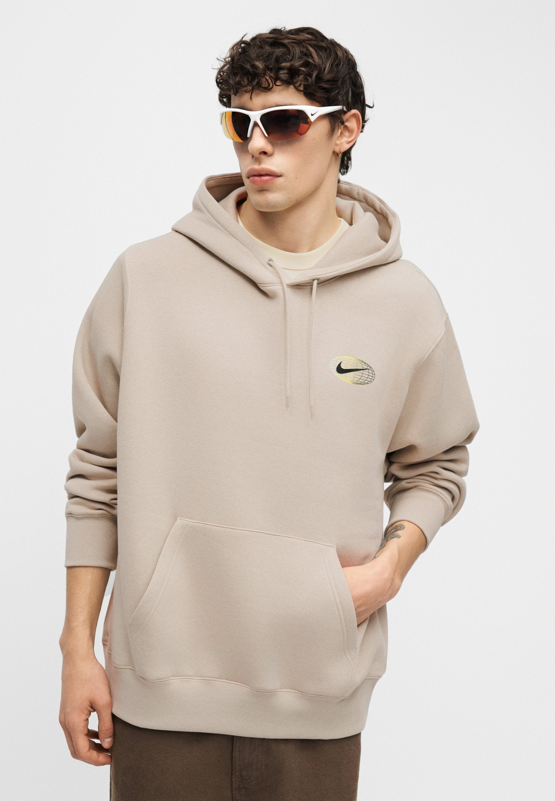 CLUB - Hoodie - crème