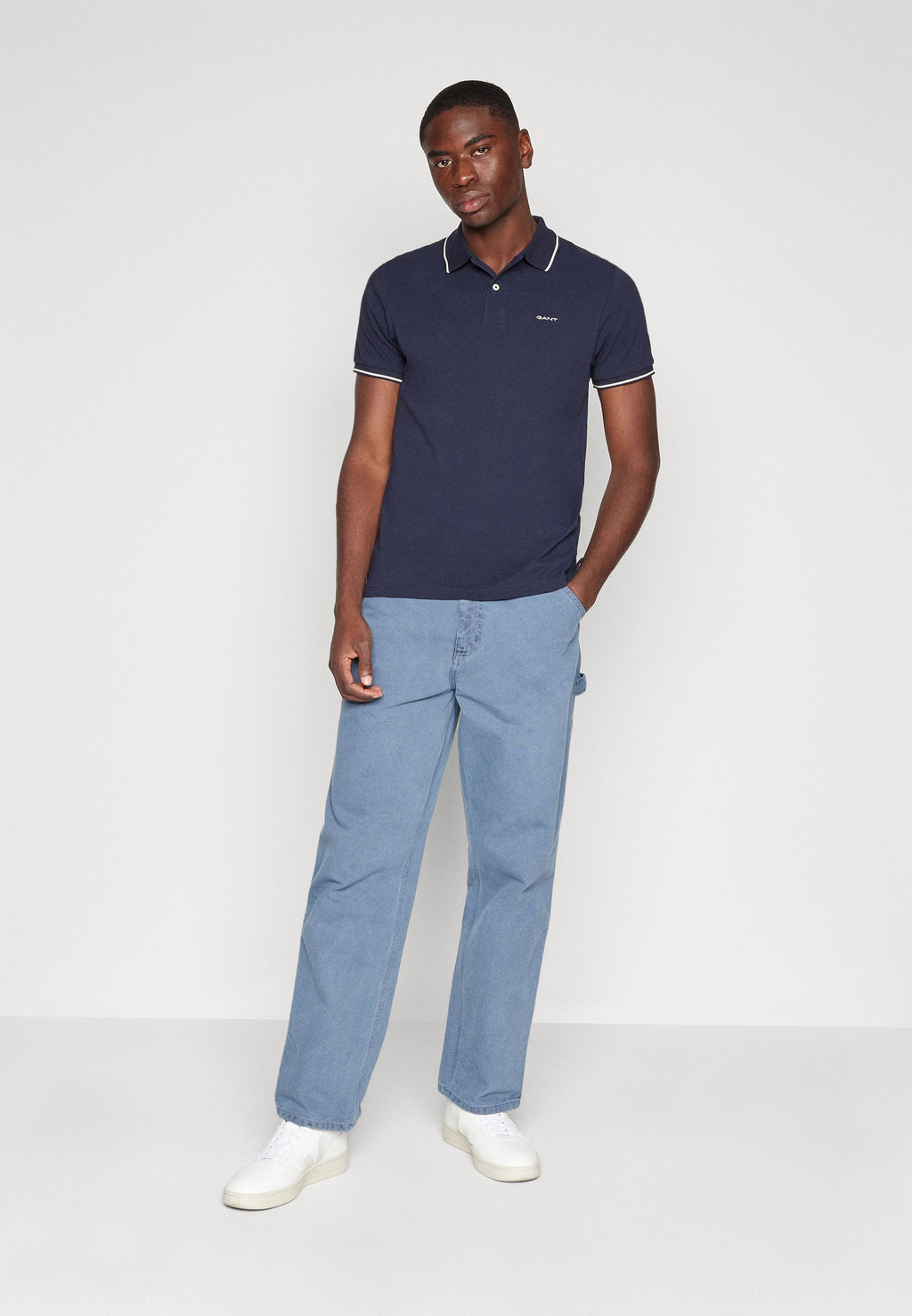 TIPPING - Polo shirt - evening blue