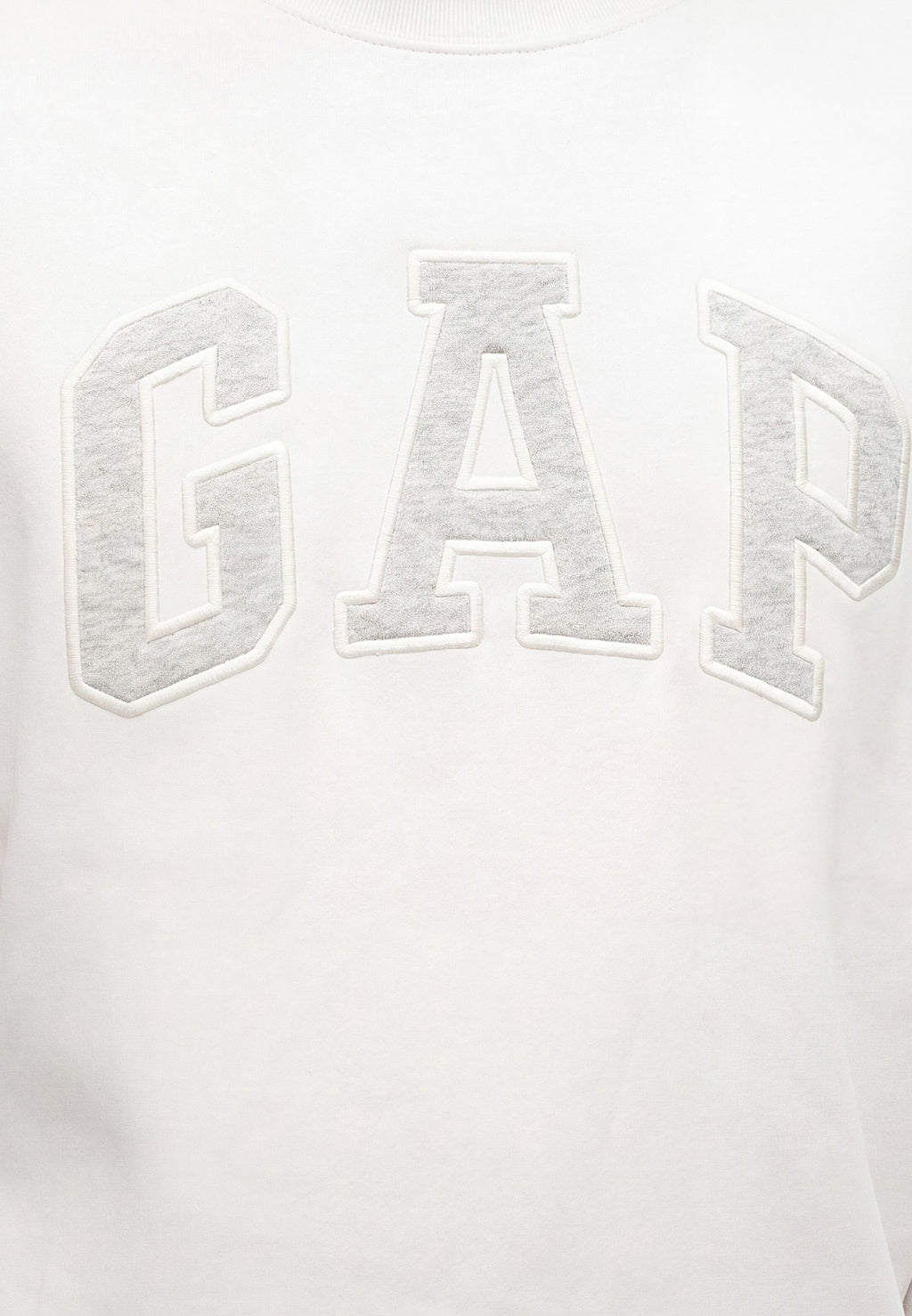 HERITAGE LOGO CREW SOLID - Sweatshirt - stone