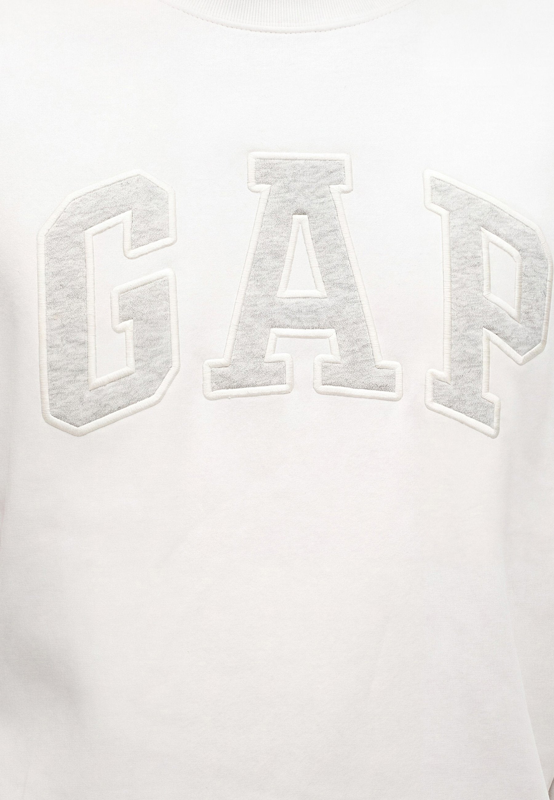 HERITAGE LOGO CREW SOLID - Sweatshirt - stone