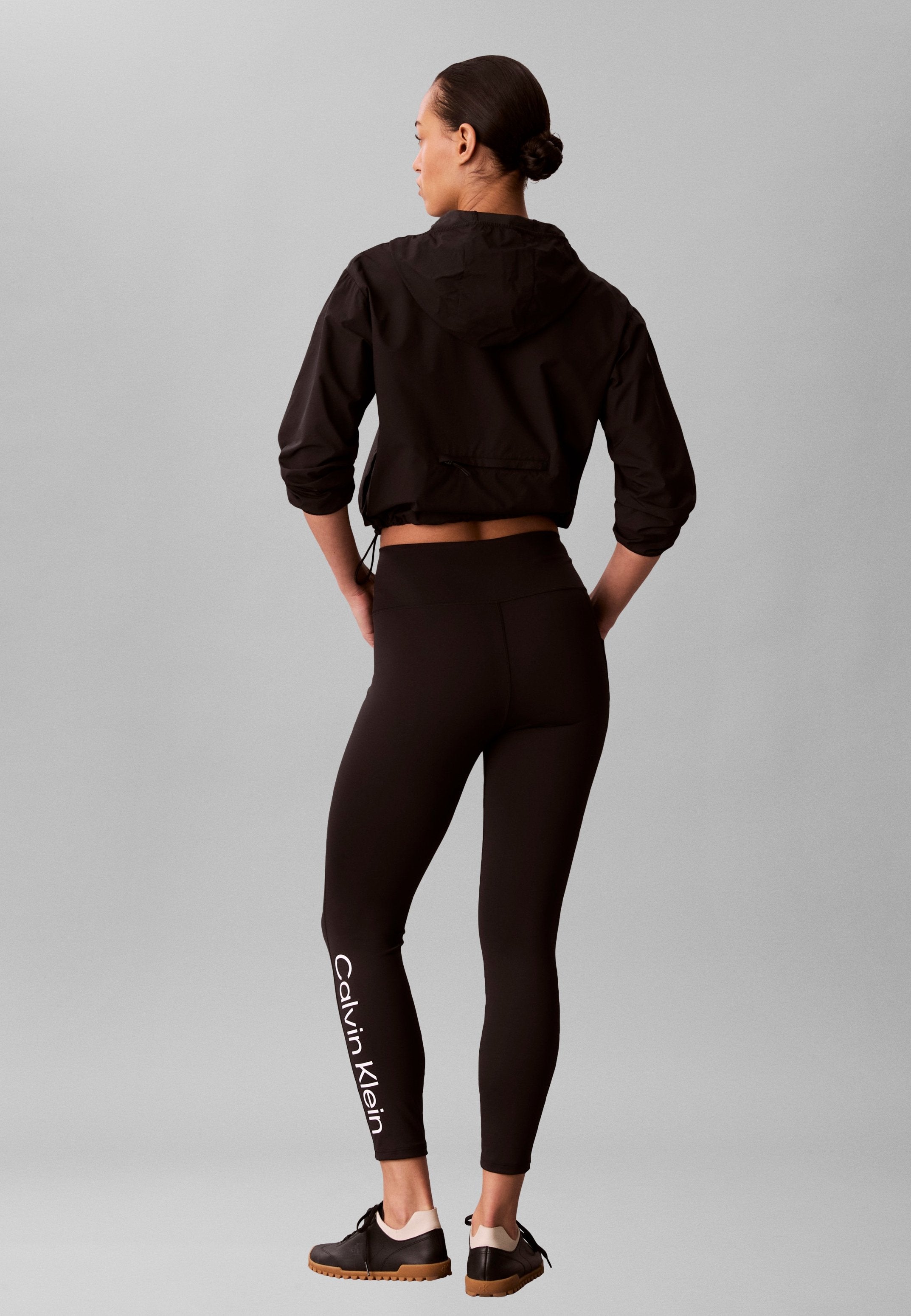 ICON SPORT 7/8 W POCKET  - Leggings - Trousers - black