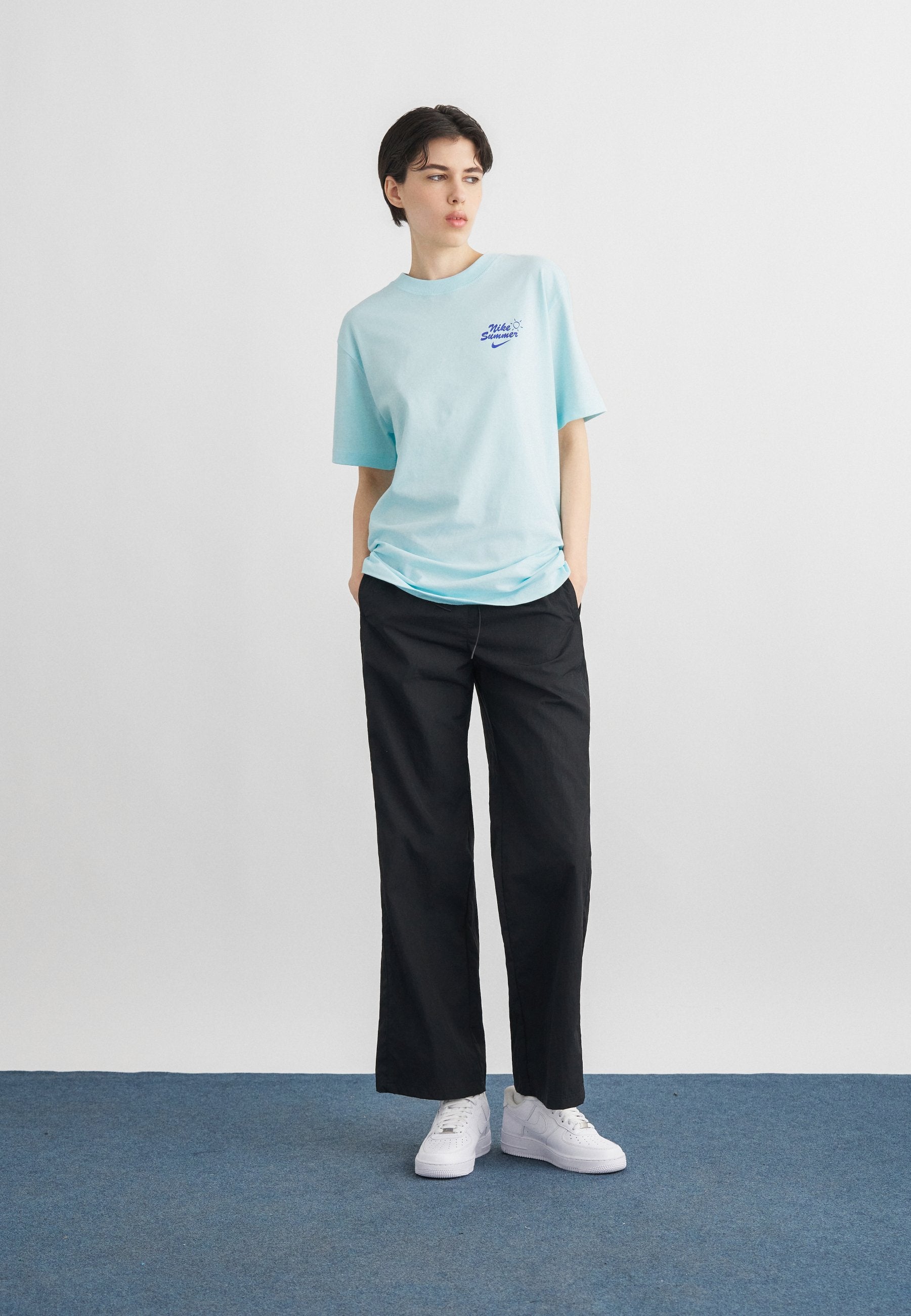 Basic T-shirt - glacier blue