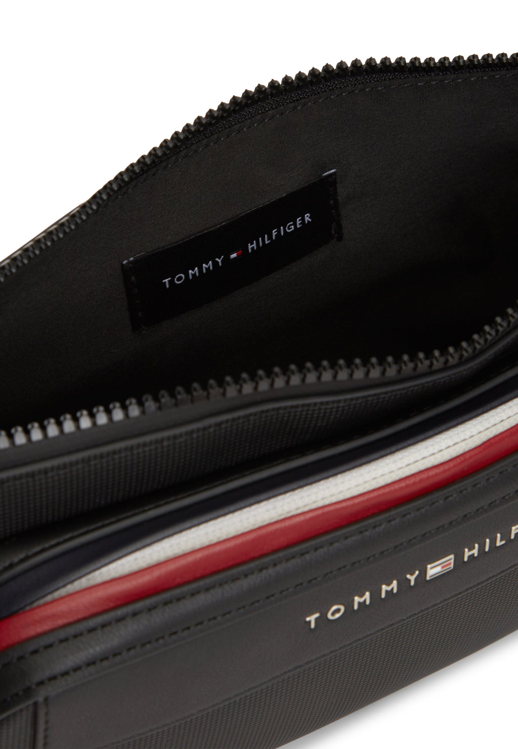 METAL LOGO BUM BAG - Bum bag - black