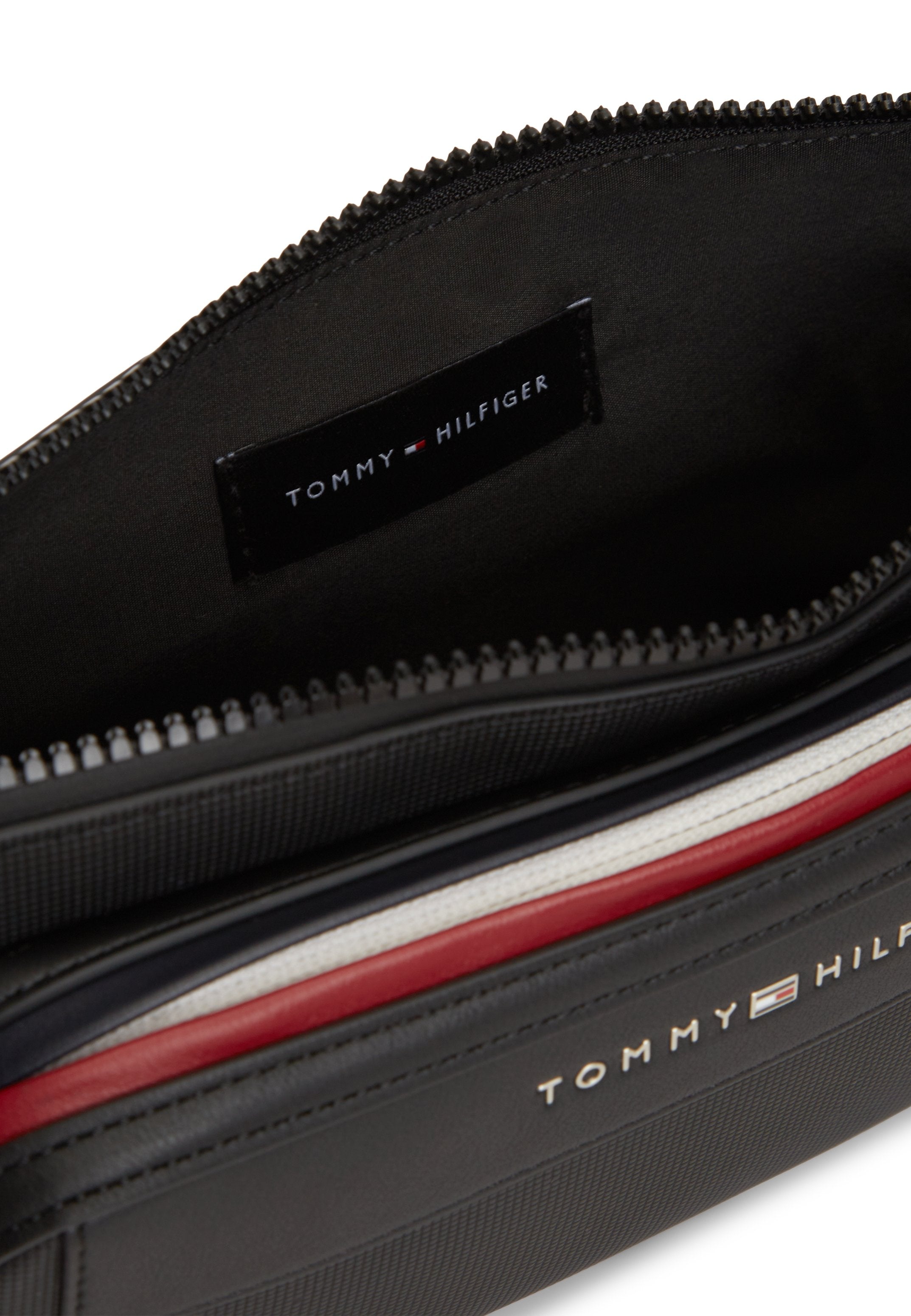 METAL LOGO BUM BAG - Bum bag - black