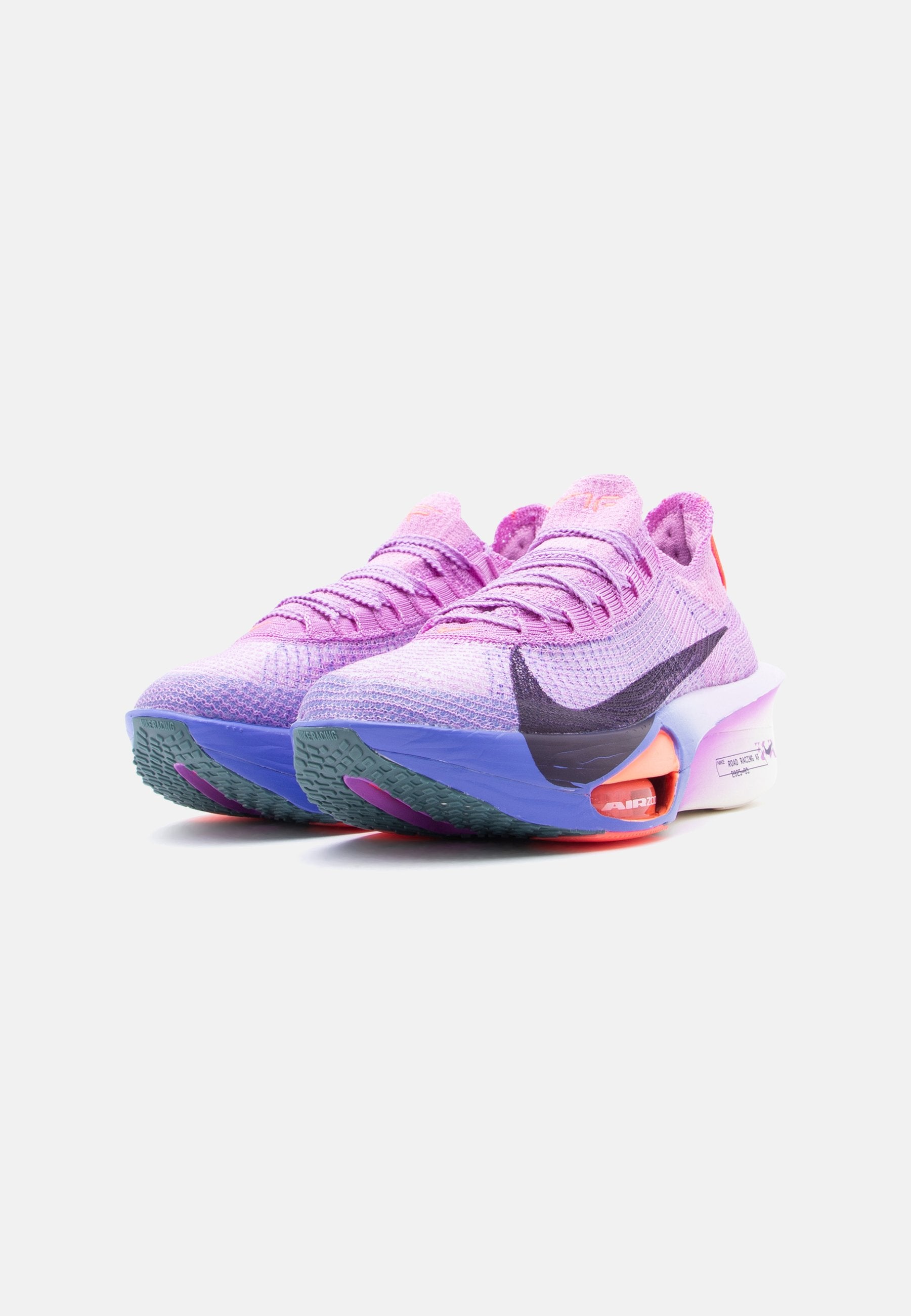 AIR ZOOM ALPHAFLY NEXT% 3 - Road running shoes - fuchsia glow/purple dynasty/bright violet/sapphire/hot lava/chalk