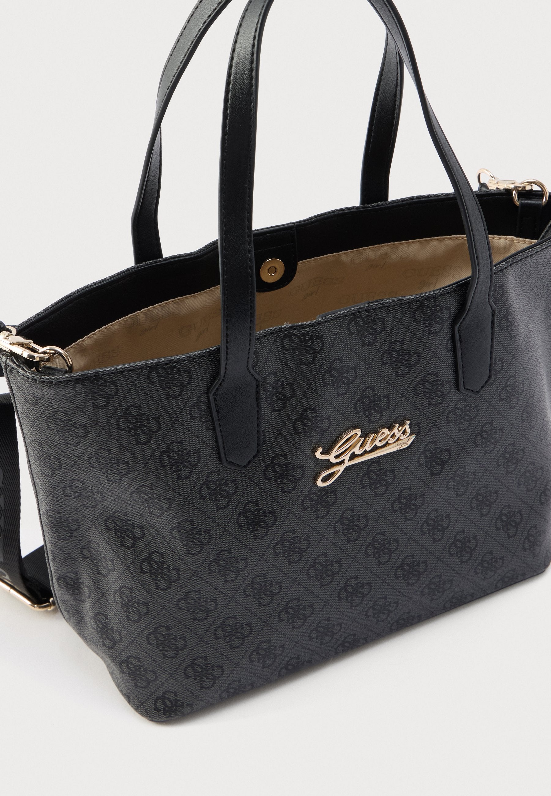 SHOPPING BAG UNISEX - Handbag - jet black