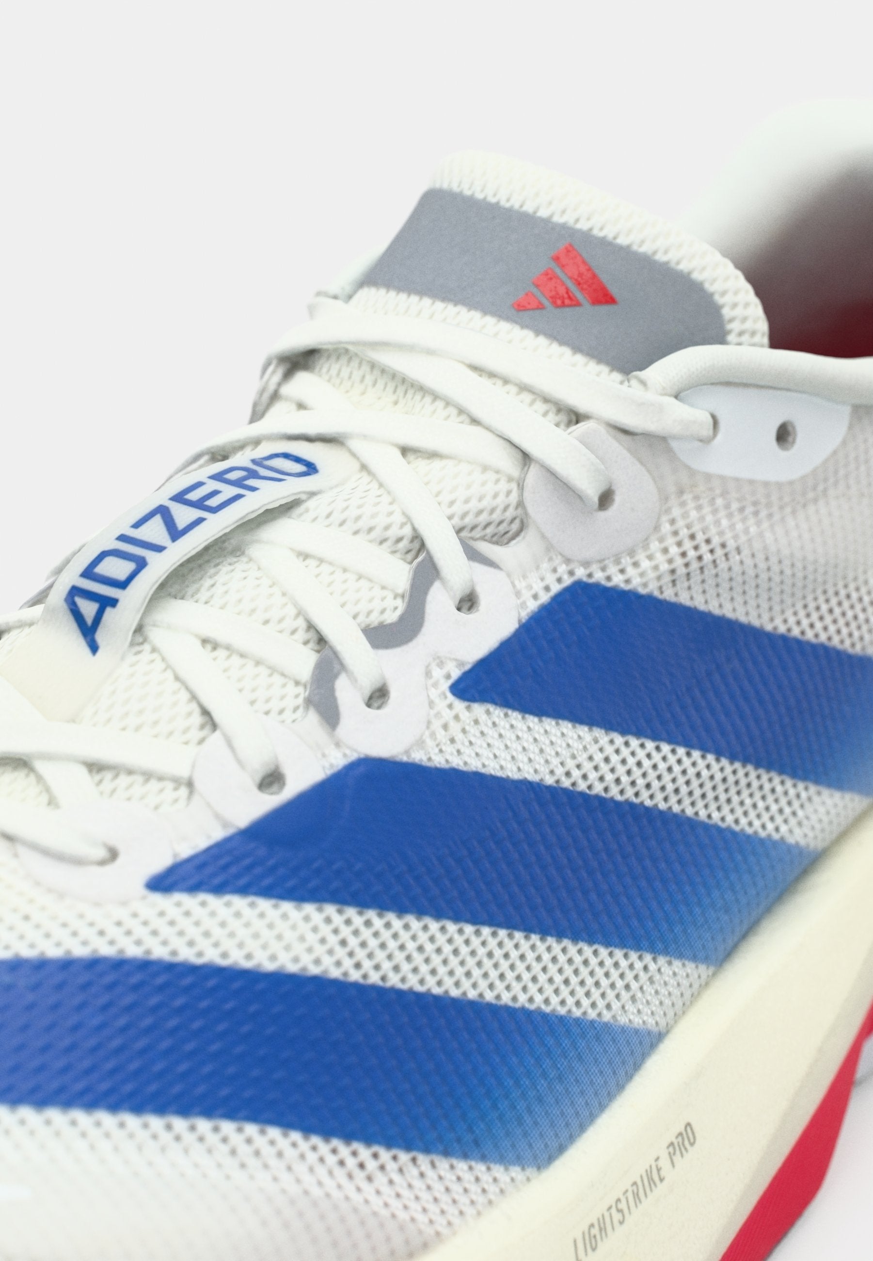 ADIZERO BOSTON 13 M - Yol koşu ayakkabısı - beyaz/parlament mavisi/açık gümüş rengi