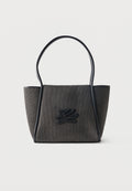 AUTOGRAPH PATCH TOTE - Handbag - black