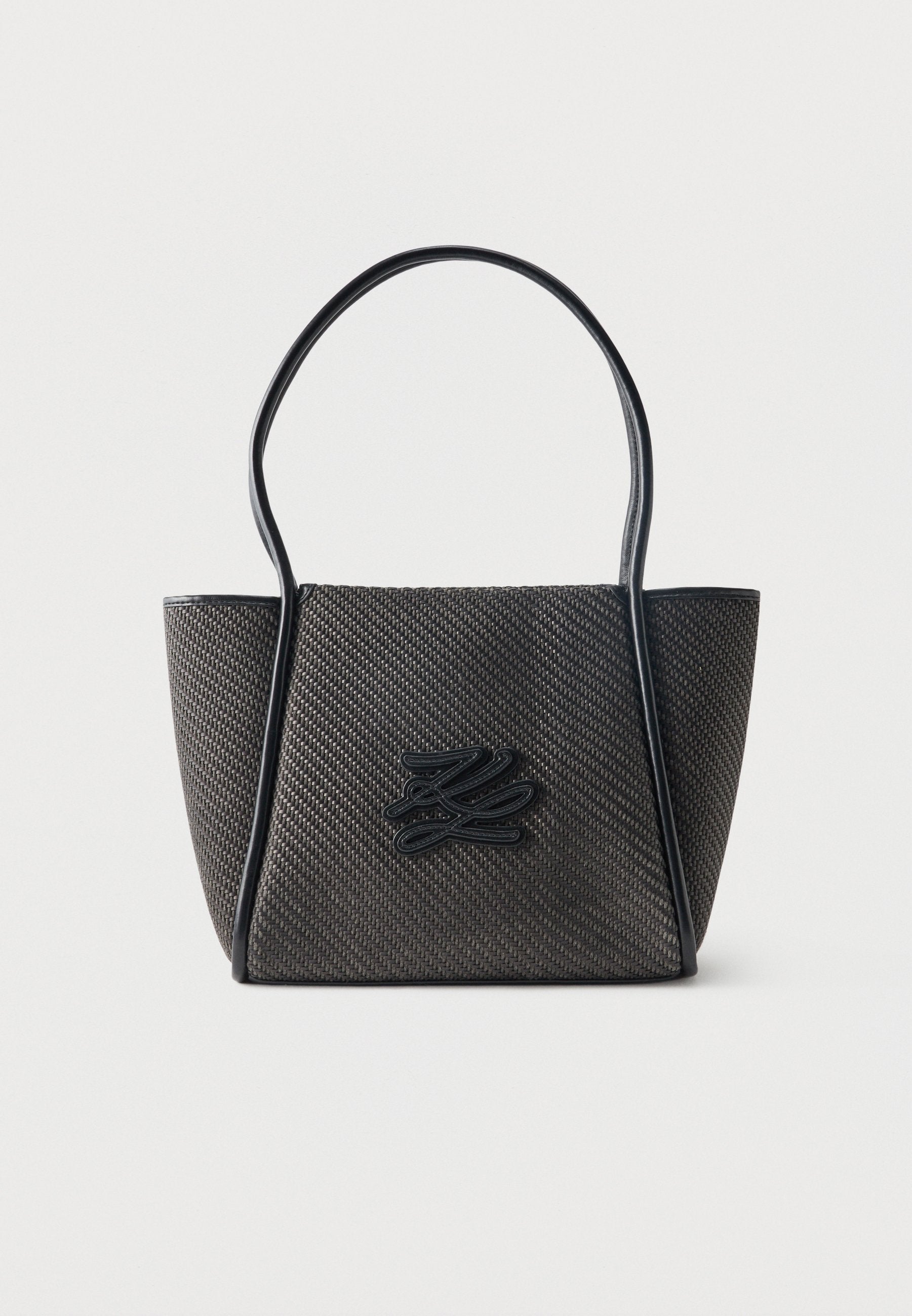 AUTOGRAPH PATCH TOTE - Handbag - black