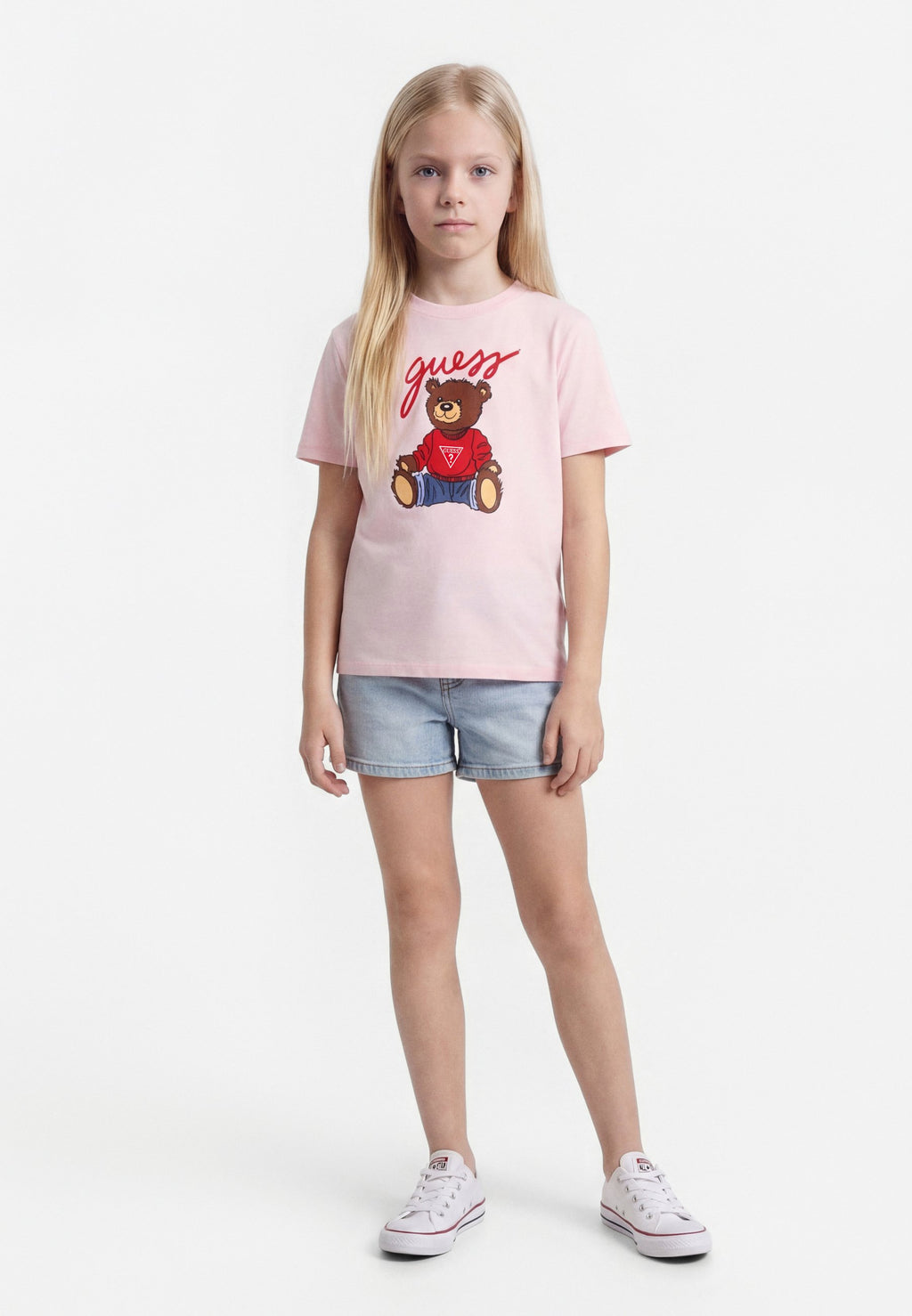JUNIOR CORE UNISEX - Print T-shirt - candy pink