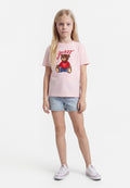 JUNIOR CORE UNISEX - Print T-shirt - candy pink