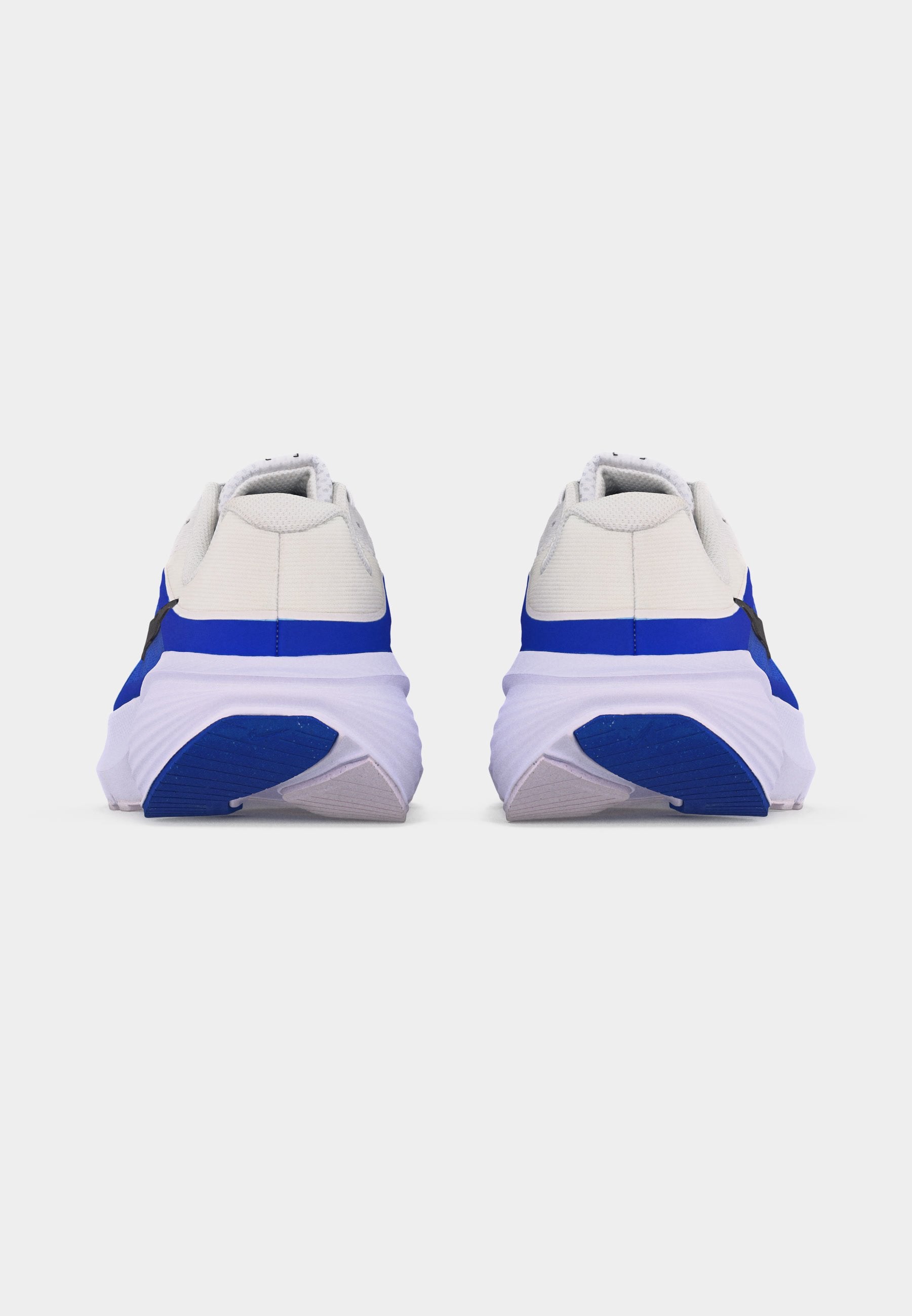 DOWNSHIFTER 14 - Road running shoes - white/black/racer blue/anthracite/platinum-coloured tint