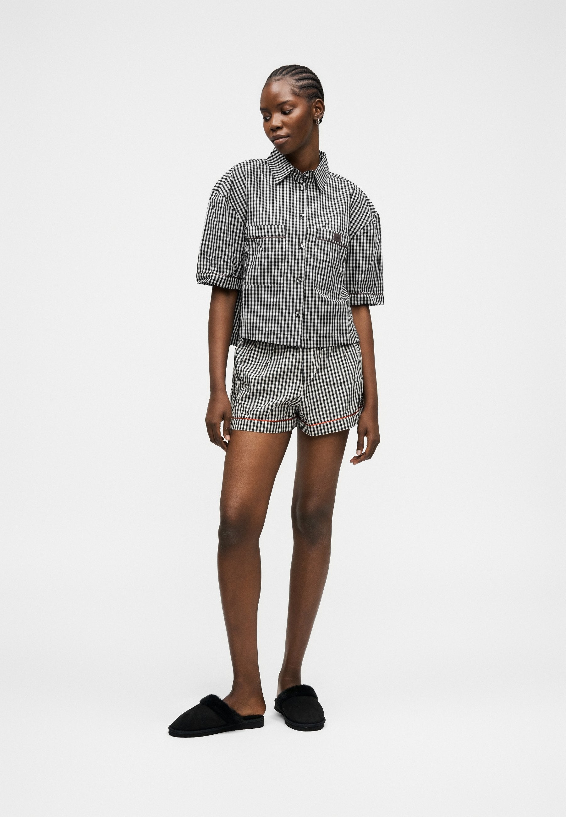 SHIRT - Pyjama top - open white