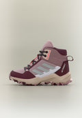 AX4R MID UNISEX - Hiking shoes - magic mauve/reflective silver-coloured/maroon