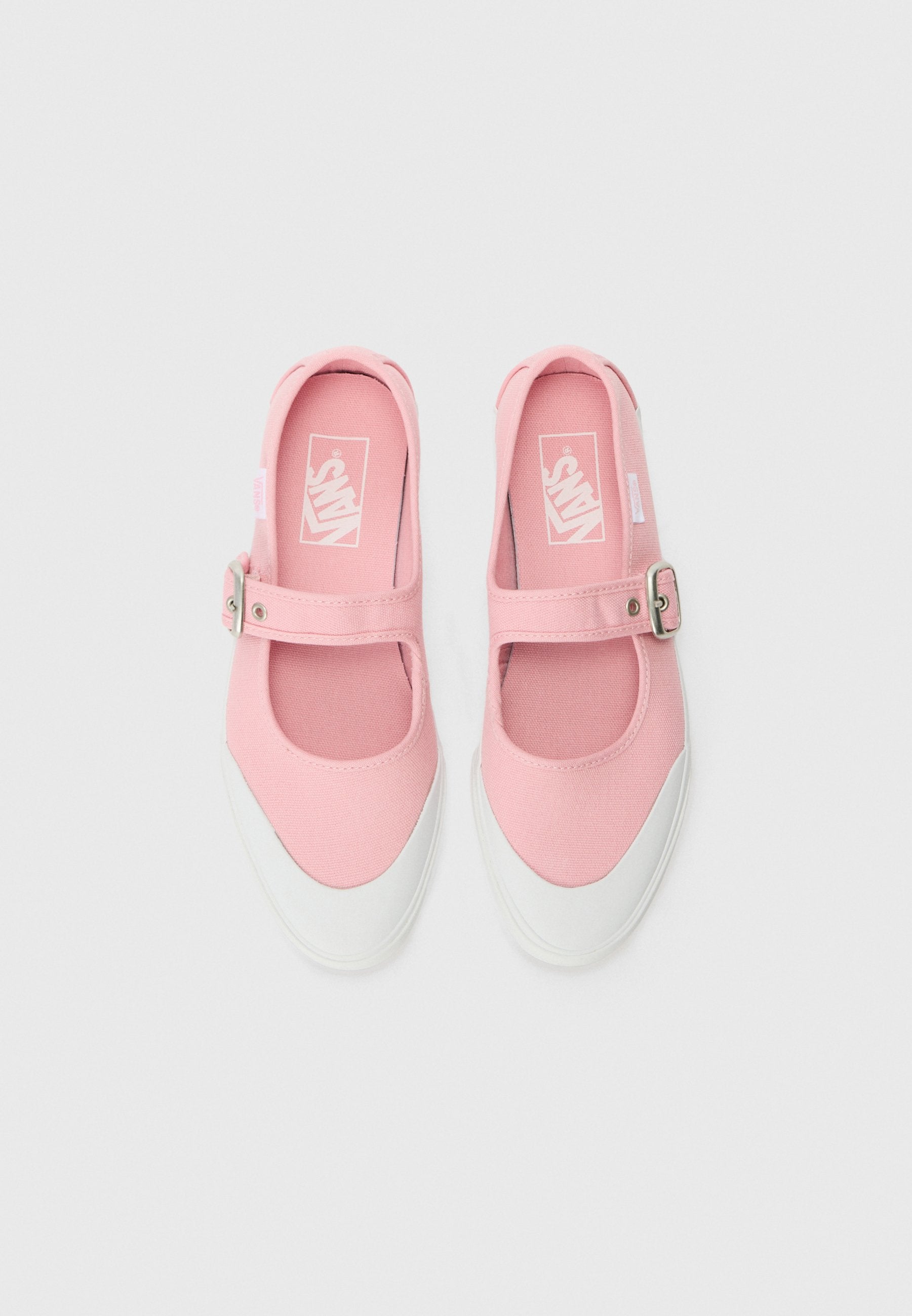MARY JANE - Ankle strap ballet pumps - prep coral blush