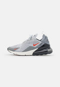 NIKE AIR MAX 270 - Trainers - grey fog/team orange/sail/particle grey
