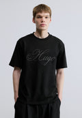 DALENT - Print T-shirt - black