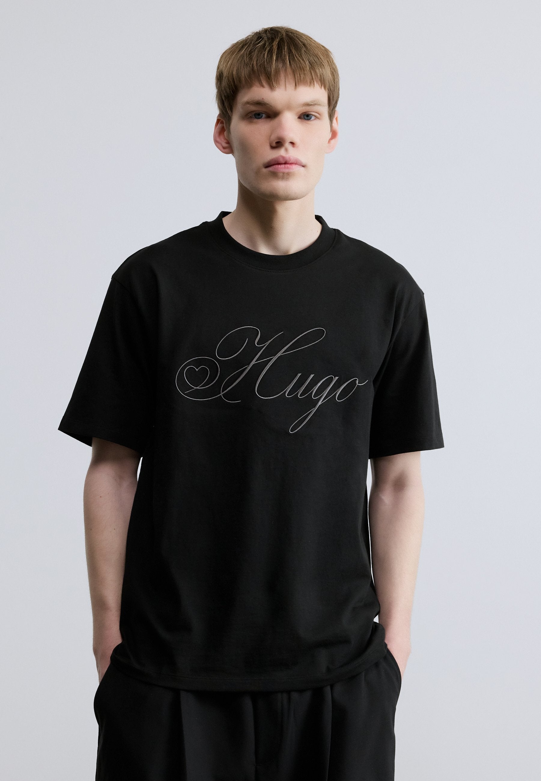 DALENT - Print T-shirt - black