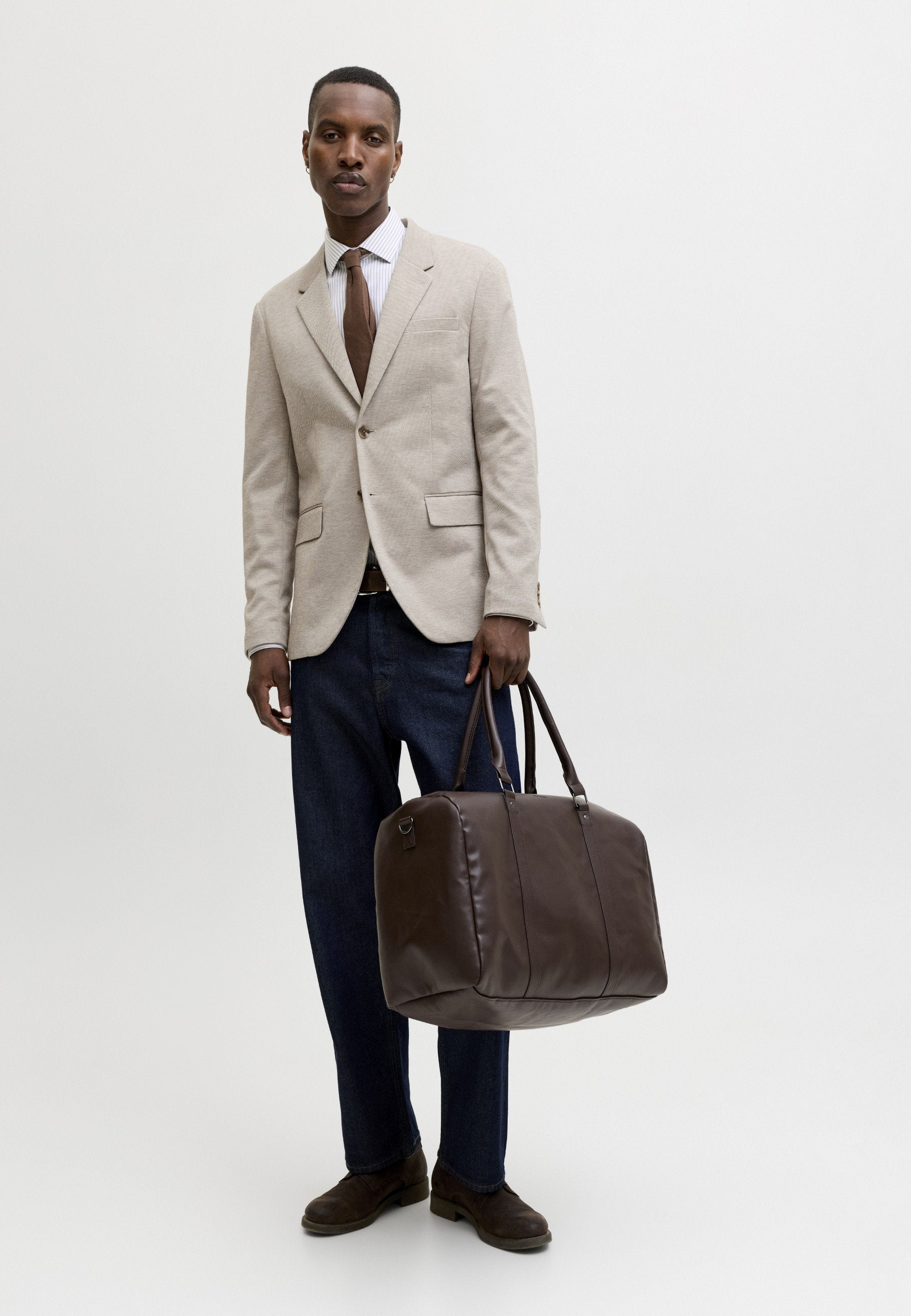 JPRBLAMARTIN Slim Fit - Blazer jacket - morel