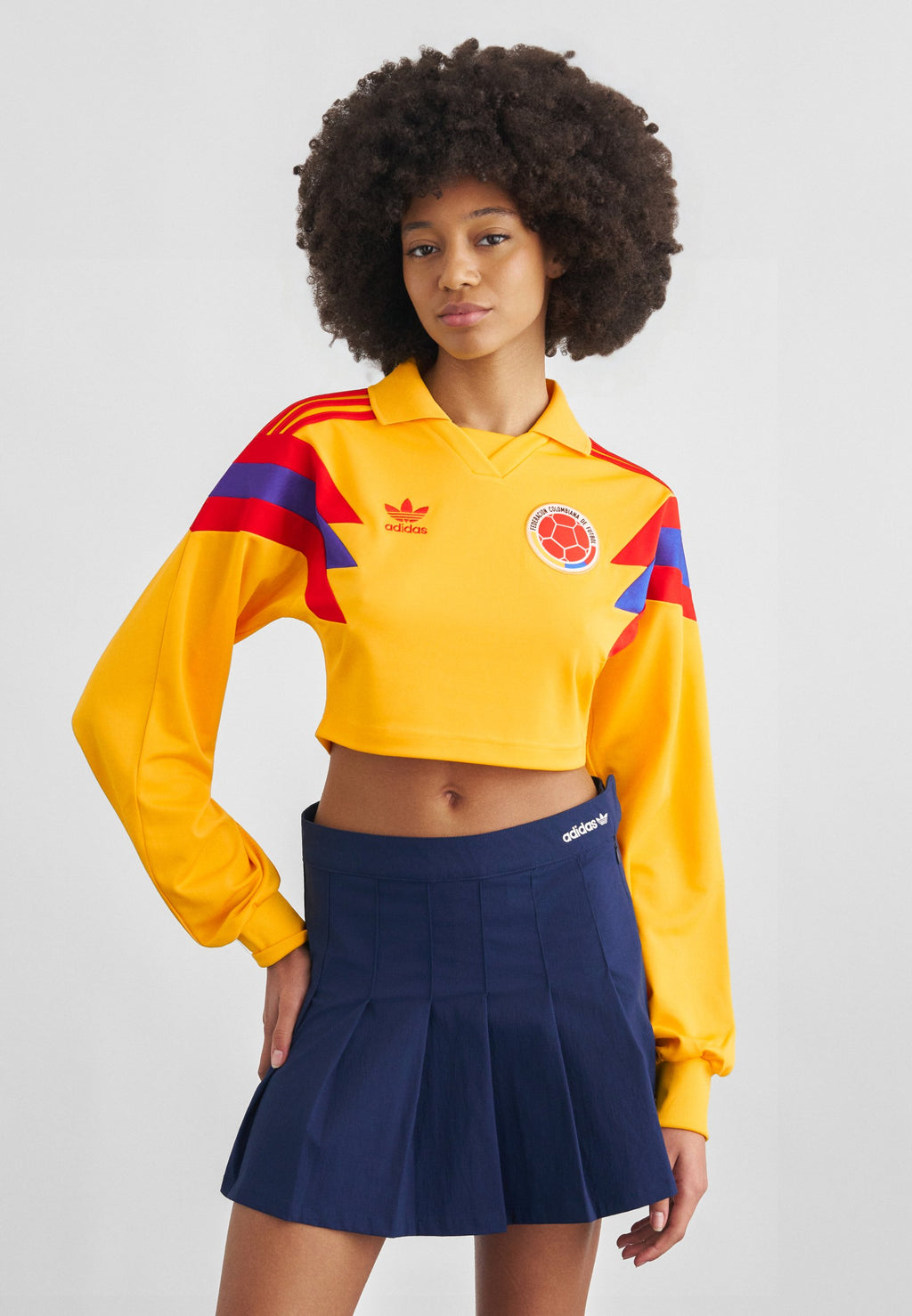 COLOMBIA - بلوزة بأكمام طويلة - ذهبي جريء