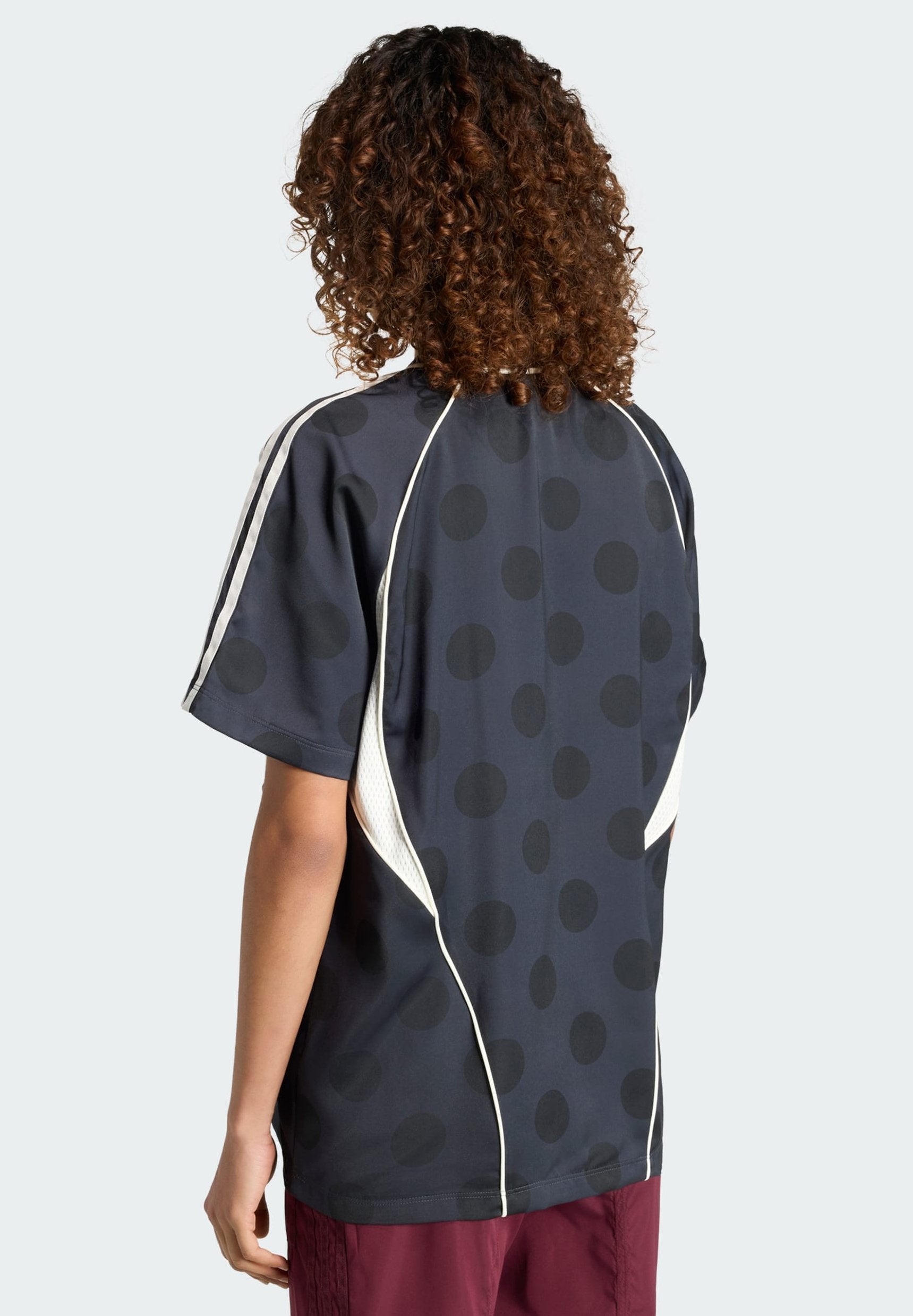 POLKA DOT - Print T-shirt - night grey