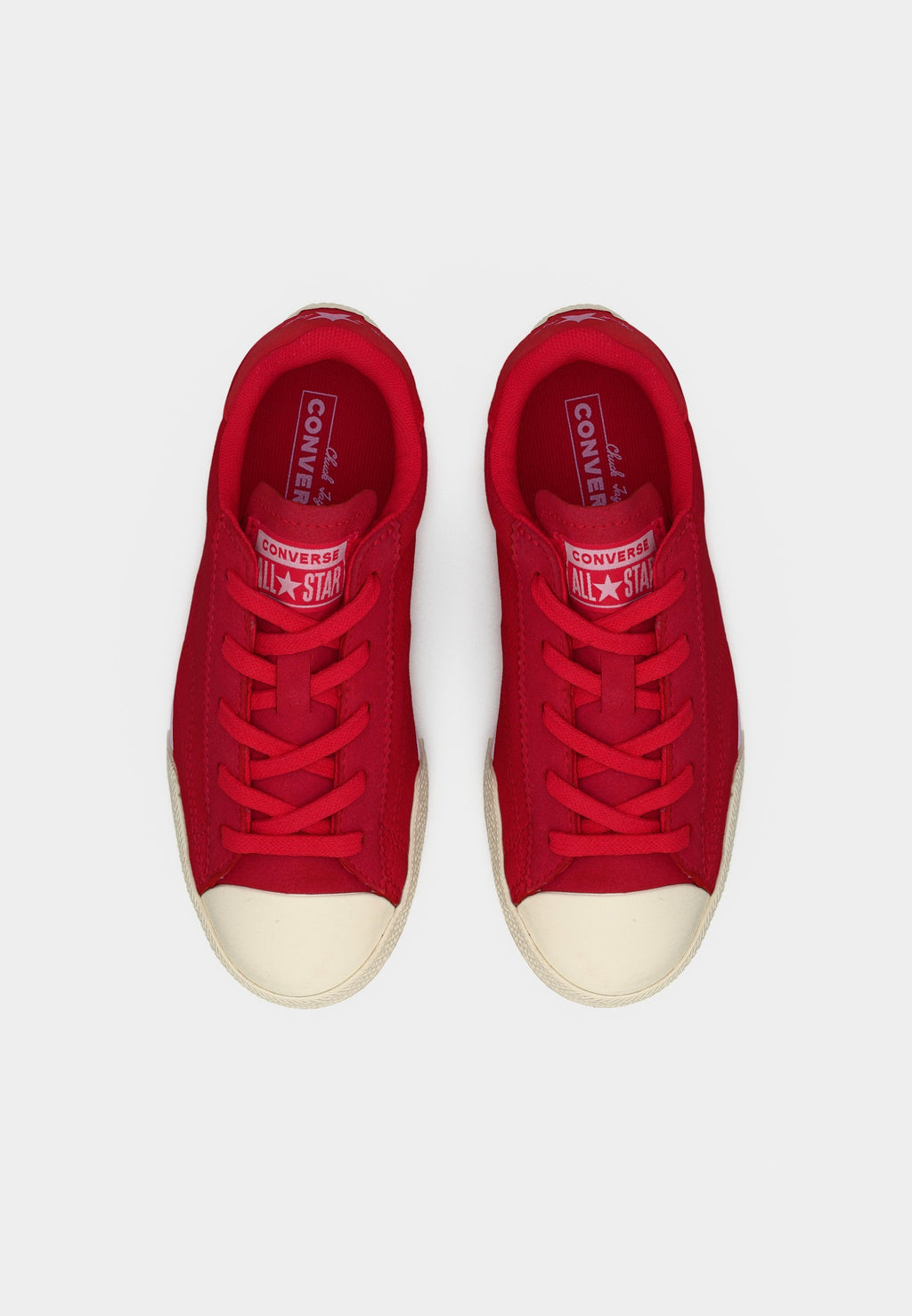 CHUCK TAYLOR UNISEX - Trainers - red/new found bloom/egret