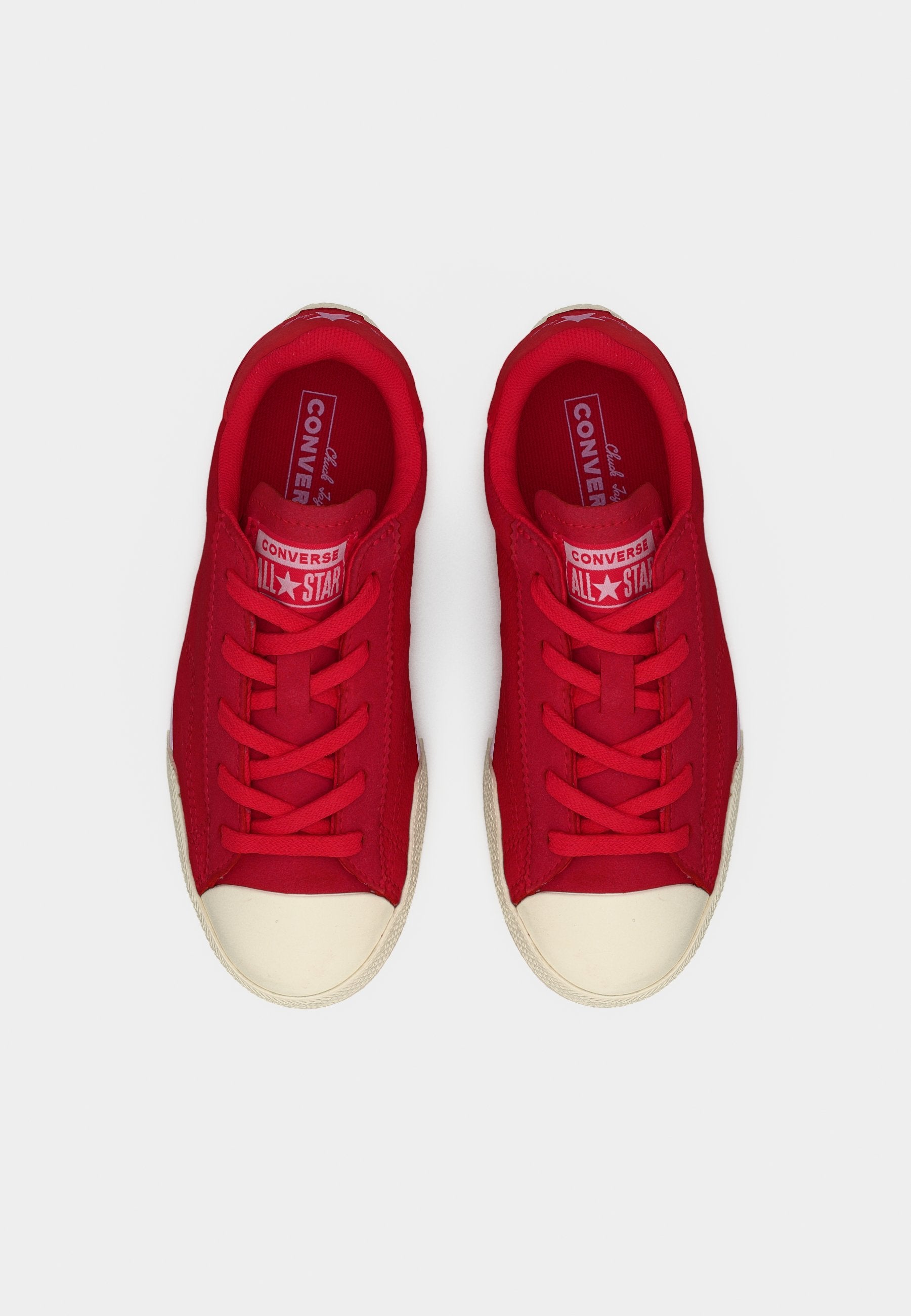CHUCK TAYLOR UNISEX - Trainers - red/new found bloom/egret
