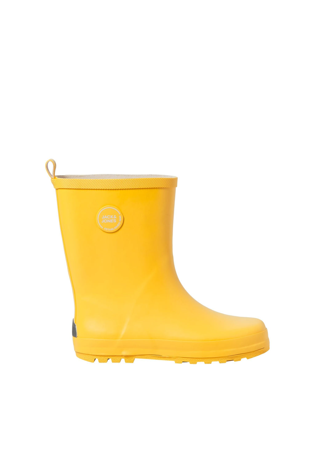 Bottes en caoutchouc Wellington junior - couleur jaune de sécurité