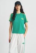 FIREBIRD TEE - Temel Tişört - parlak yeşil/sarı/kirli beyaz