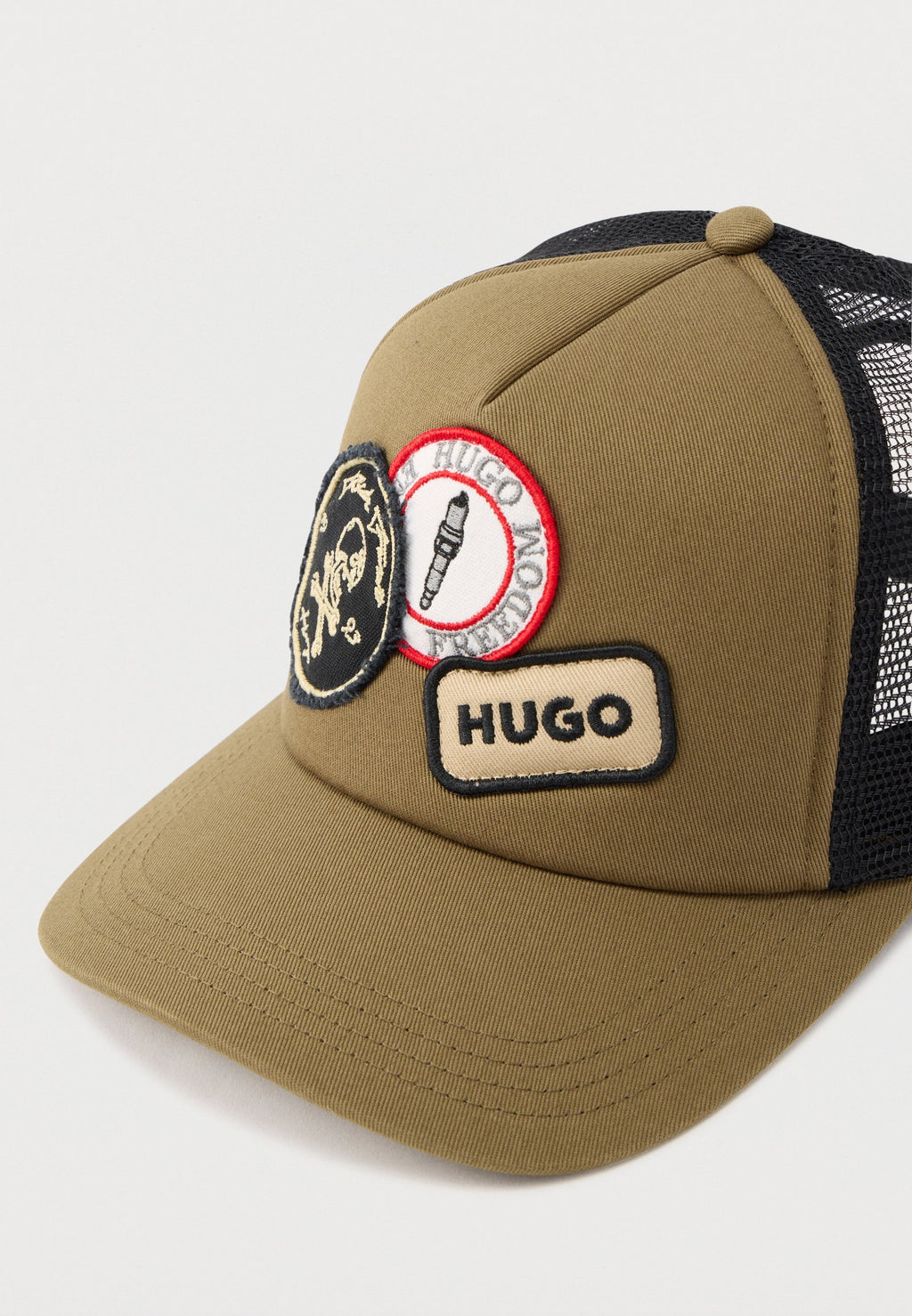 MARSEL TRUCKER BIKER - Cap - open green