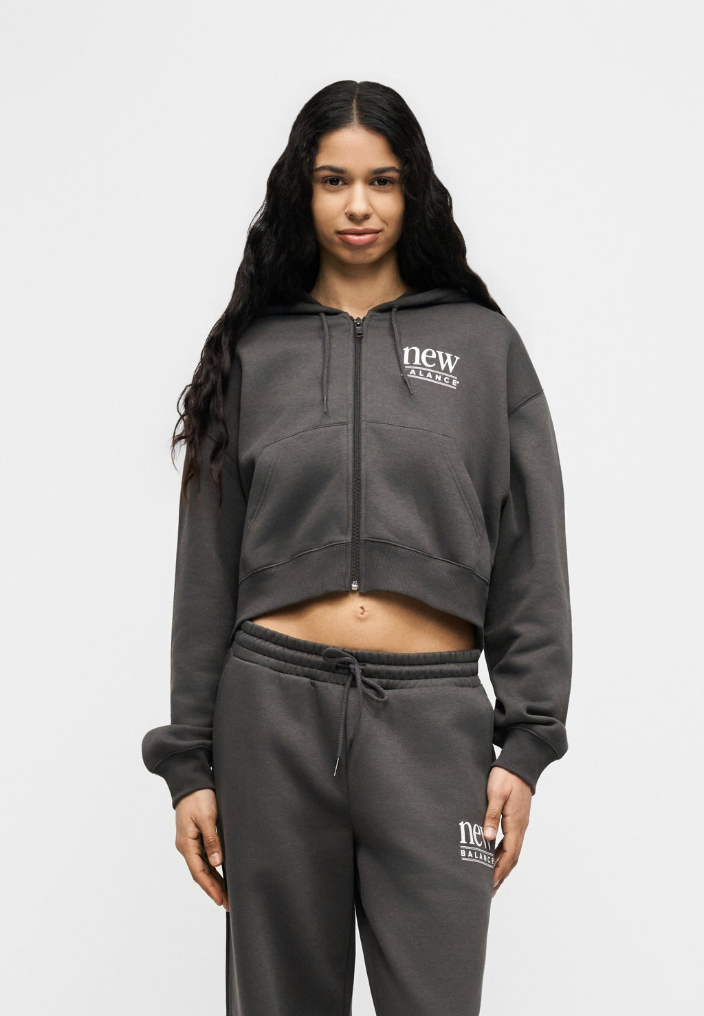 REIMAGINED - Sweat zippé - anthracite
